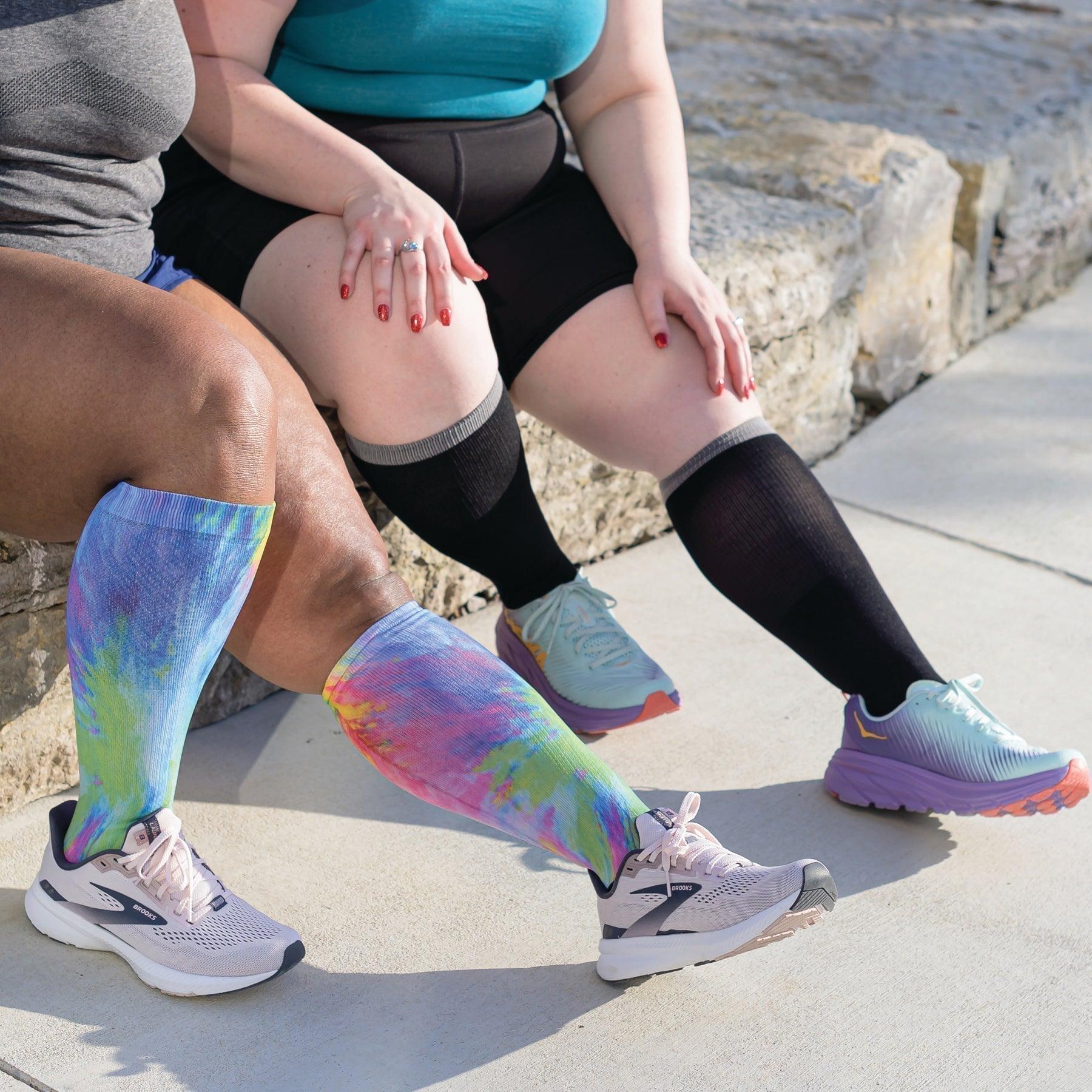 Calf compression tights sale