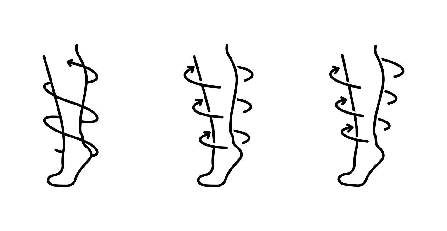 Compression Wraps Vs Compression Stockings