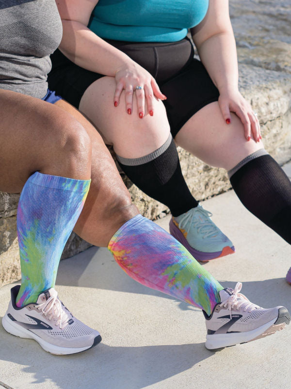 Wide Calf Compression Socks