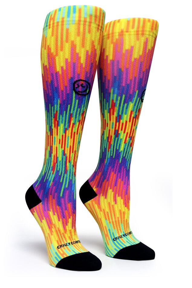 360 Color Jam OTC Compression Socks (Standard & Extra Wide)