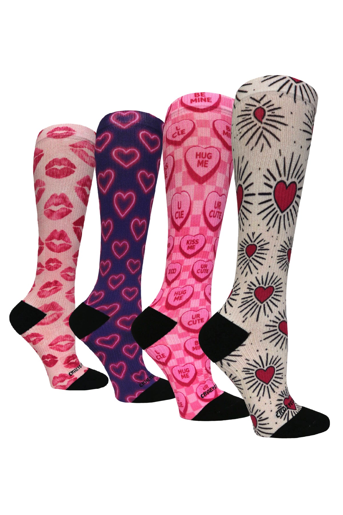 4 Pairs Cherish - (Standard & Extra Wide)