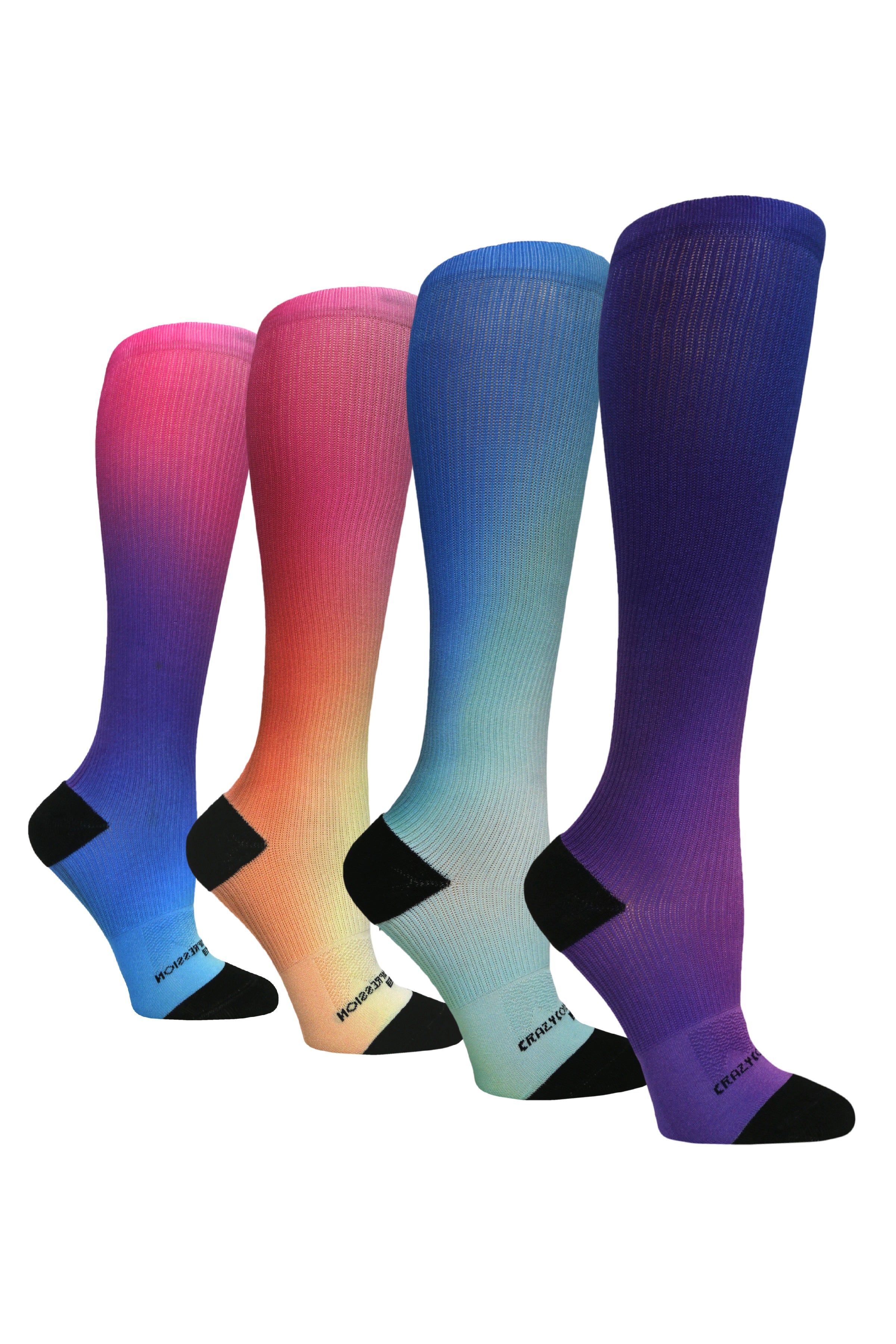 4 Pairs Aura - (Standard & Extra Wide)