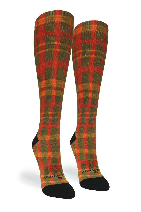 Autumn Plaid - (Standard & Extra Wide)