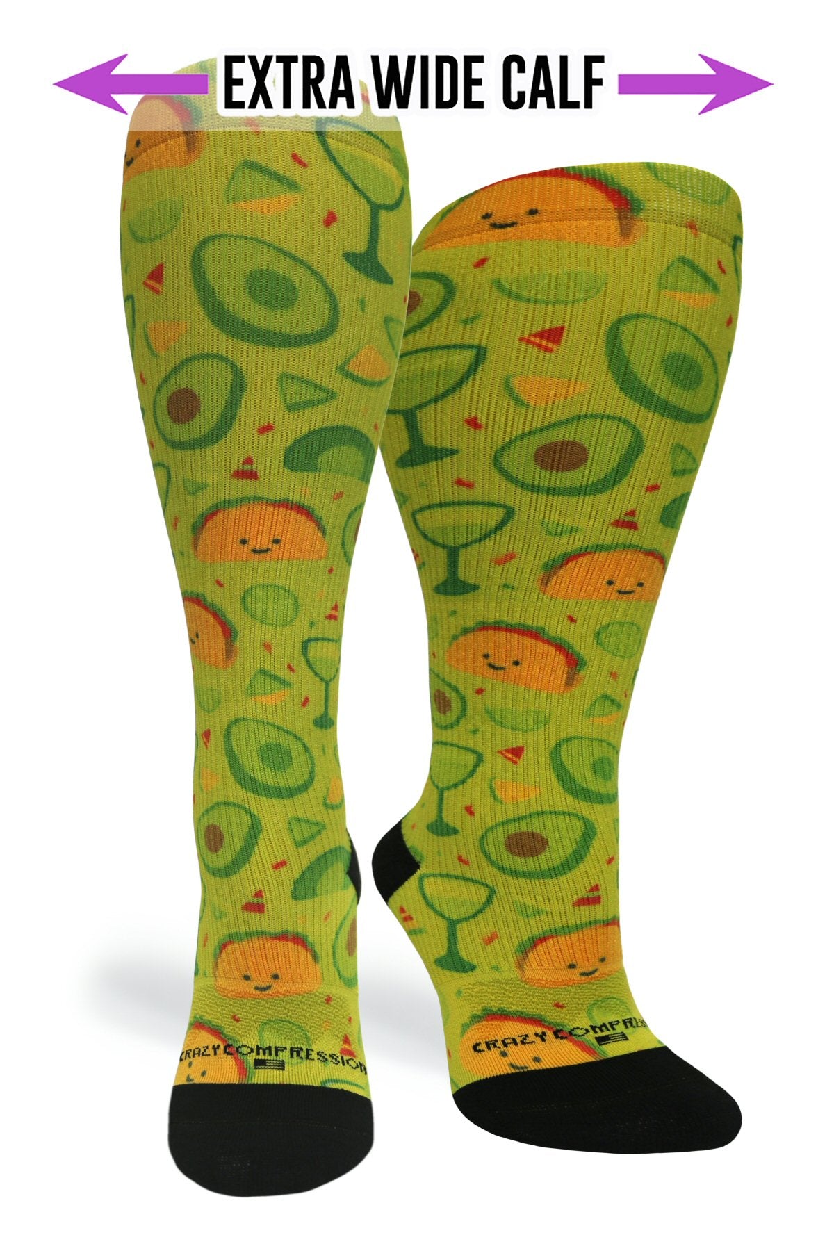 Avocado Fiesta - (Standard & Extra Wide)
