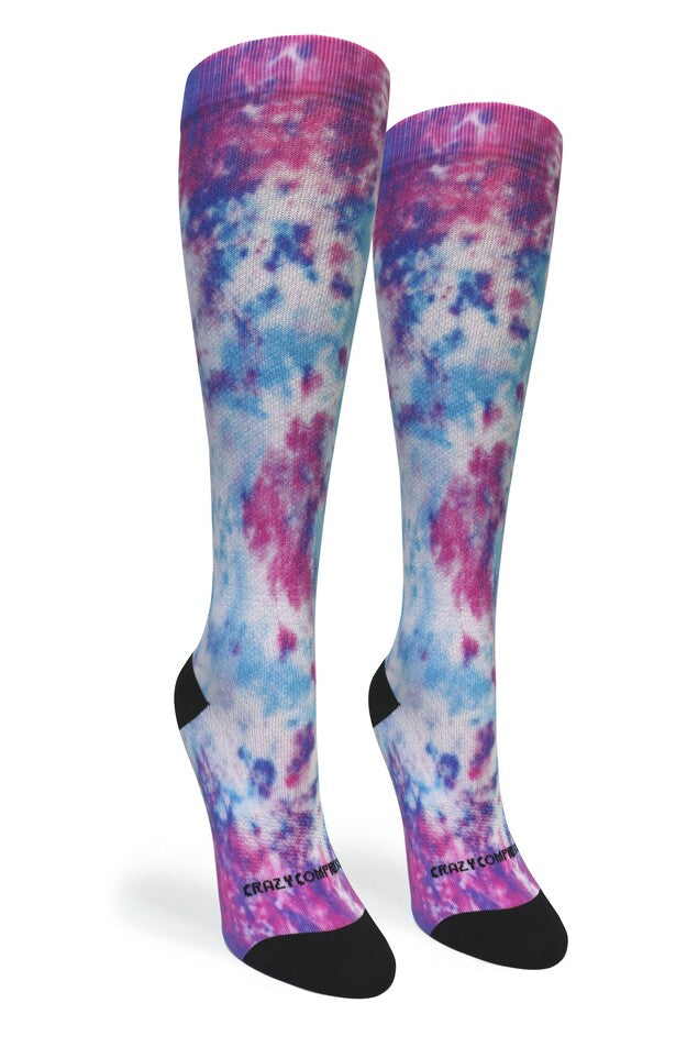 360 Color Run OTC Compression Socks (Standard & Extra Wide)