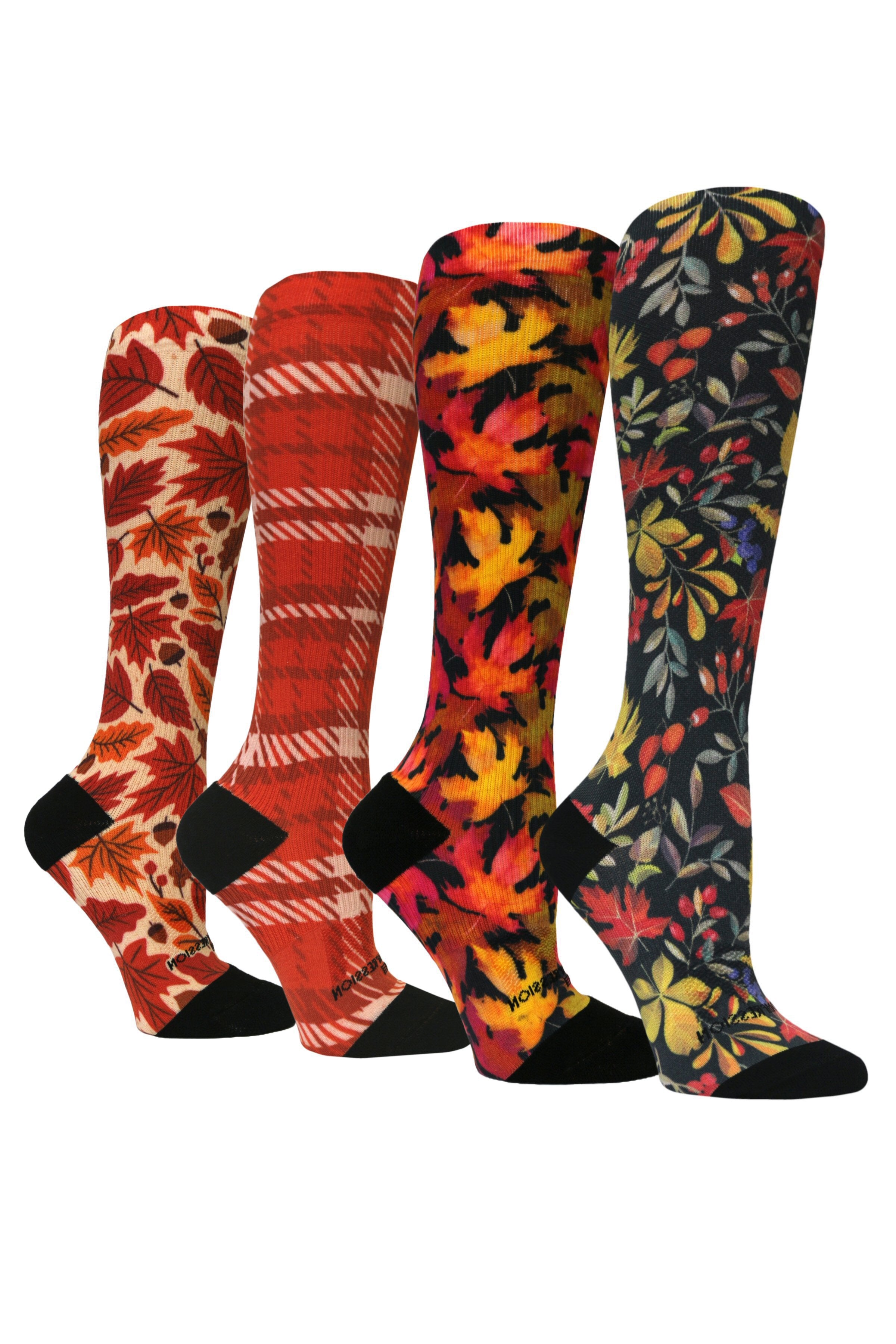 Paquete de 3 pares: 360 Calavera Purple (estándar y extra ancho)