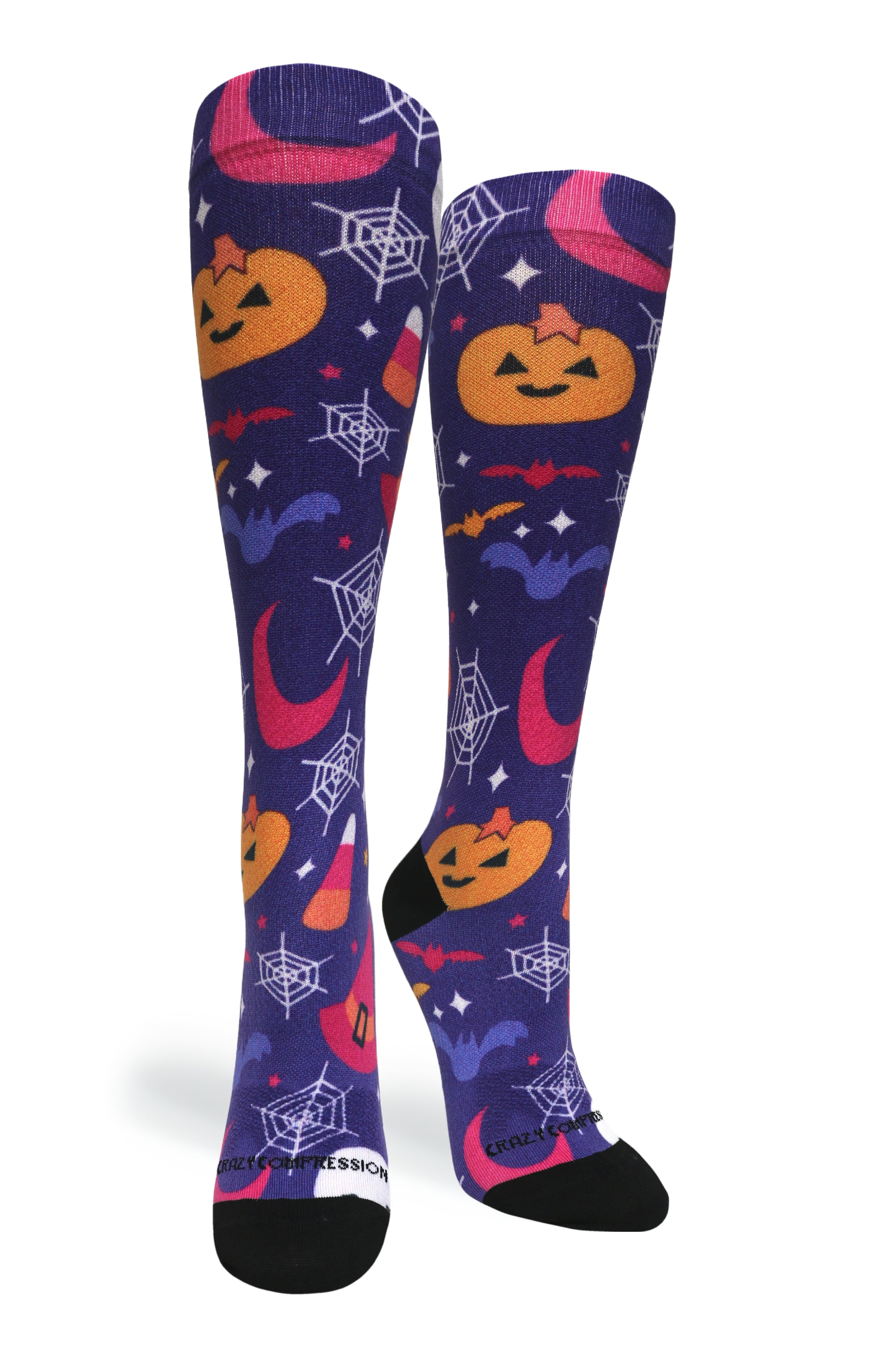 Medias de compresión OTC 360 Purple Scare (estándar y extra anchas)