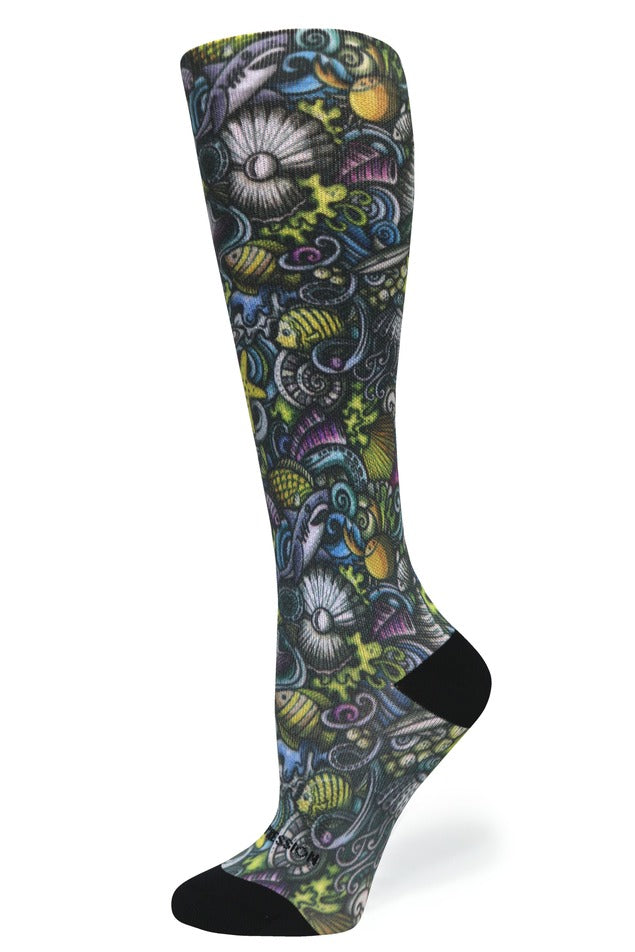 360 Reef Nightlife OTC Compression Socks (Standard & Extra Wide)