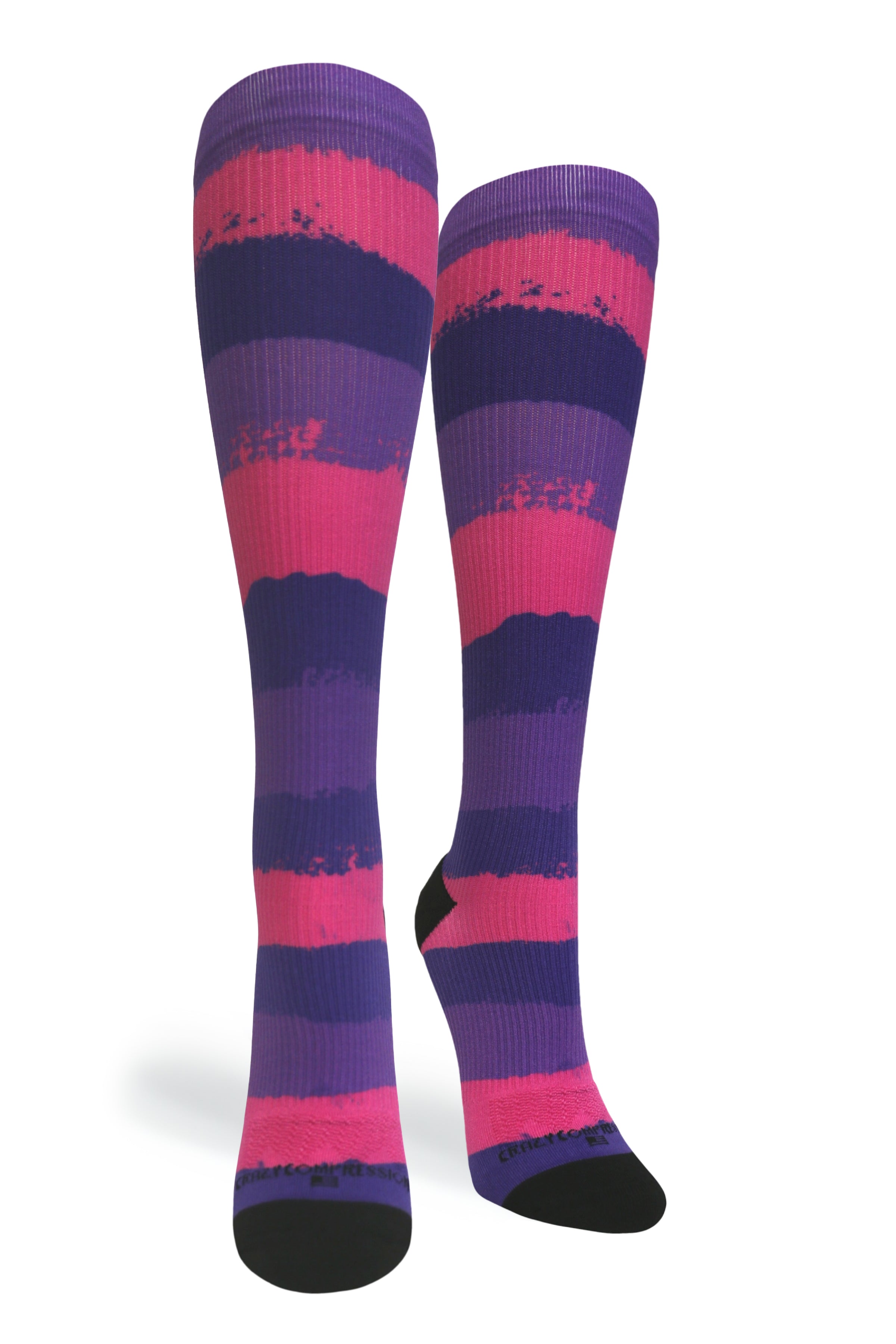 4 Pairs Color Run - (Standard & Extra Wide)