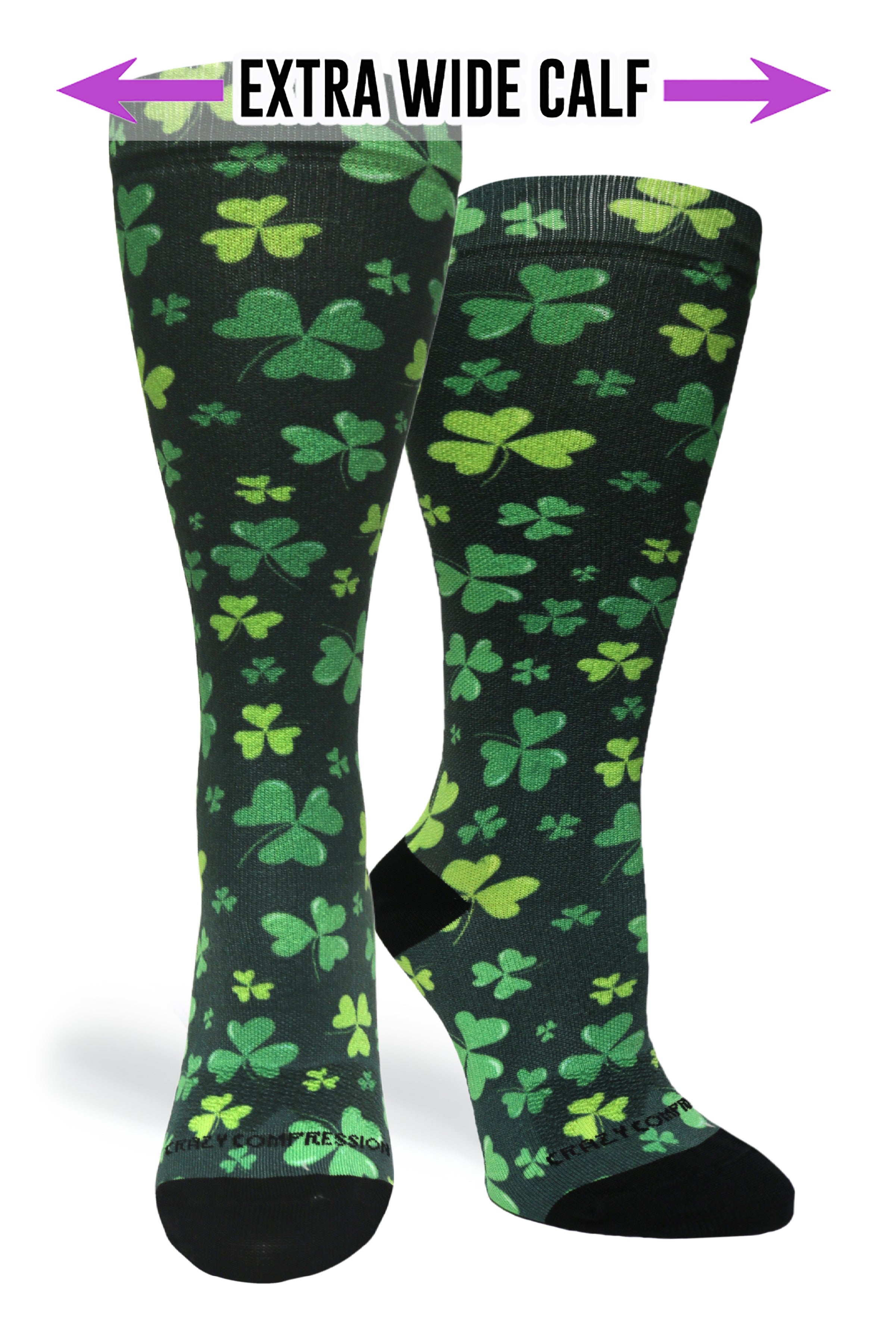 360 Cloverville OTC Compression Socks (Standard & Extra Wide)