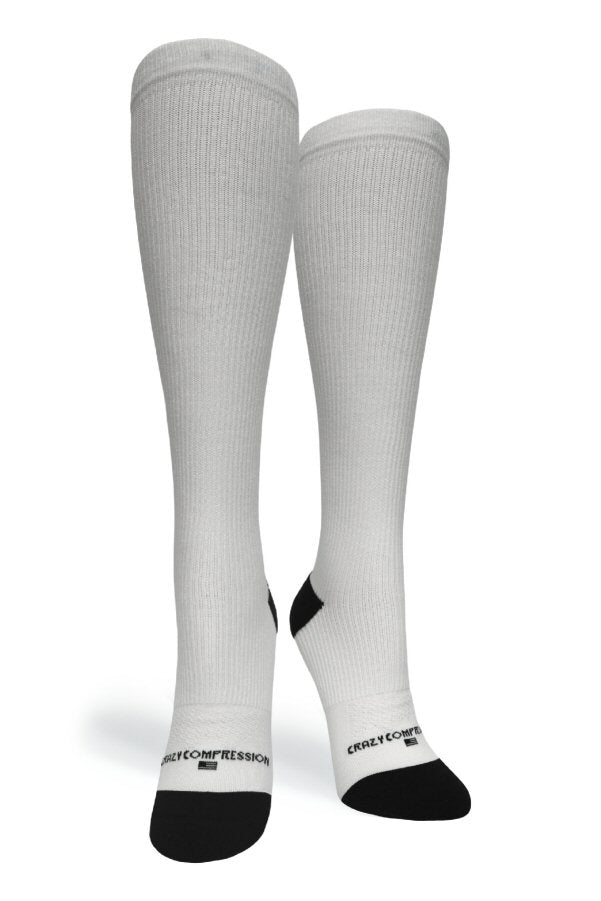 10 Pairs White Bundle - (Standard & Extra Wide)