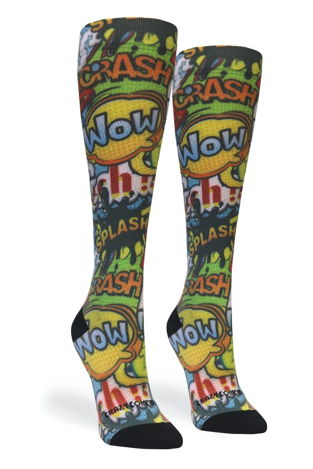 360 WoW OTC Compression Socks (Standard & Extra Wide)