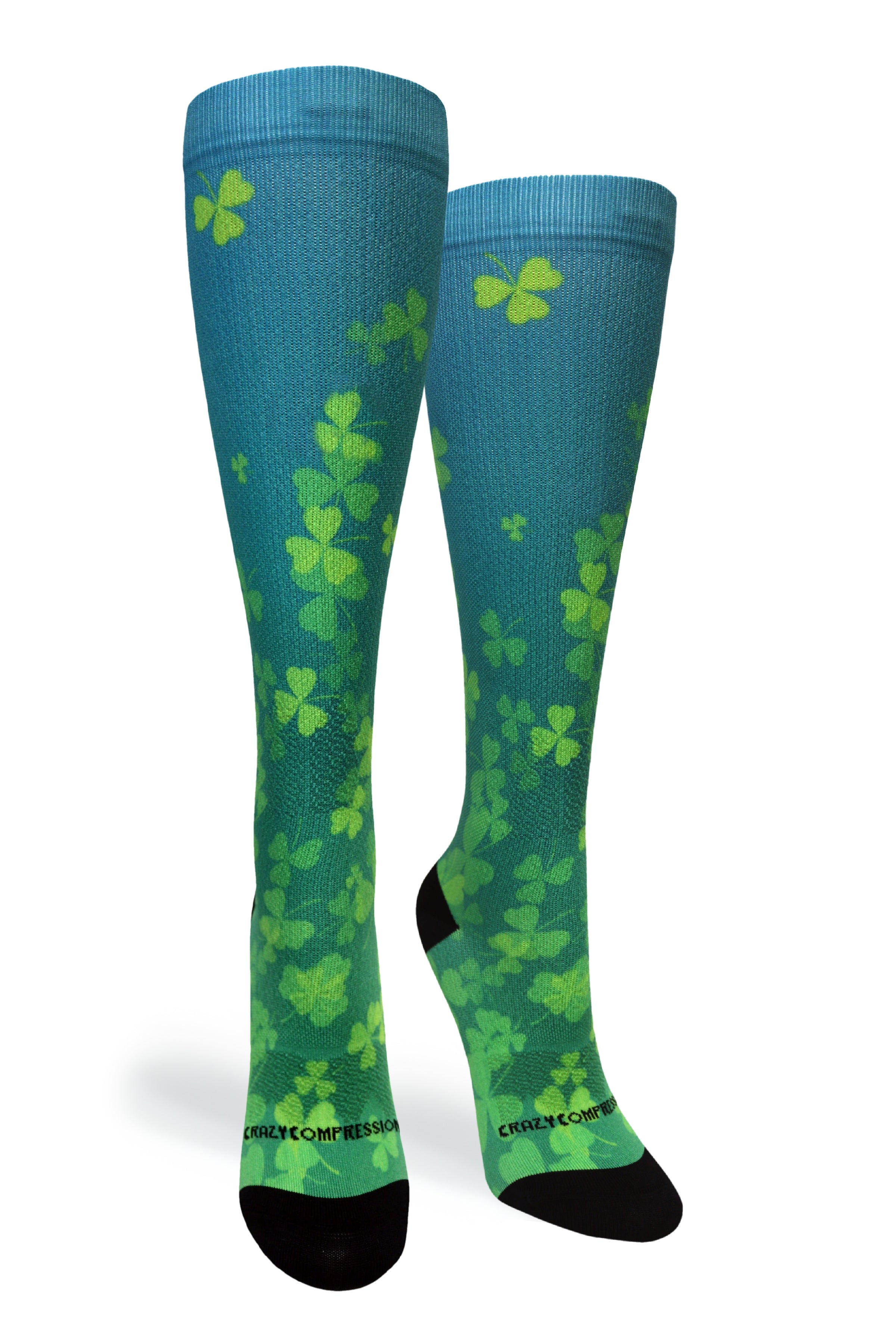 Medias de compresión 360 Cloverfields Blue OTC (estándar y extra anchas)