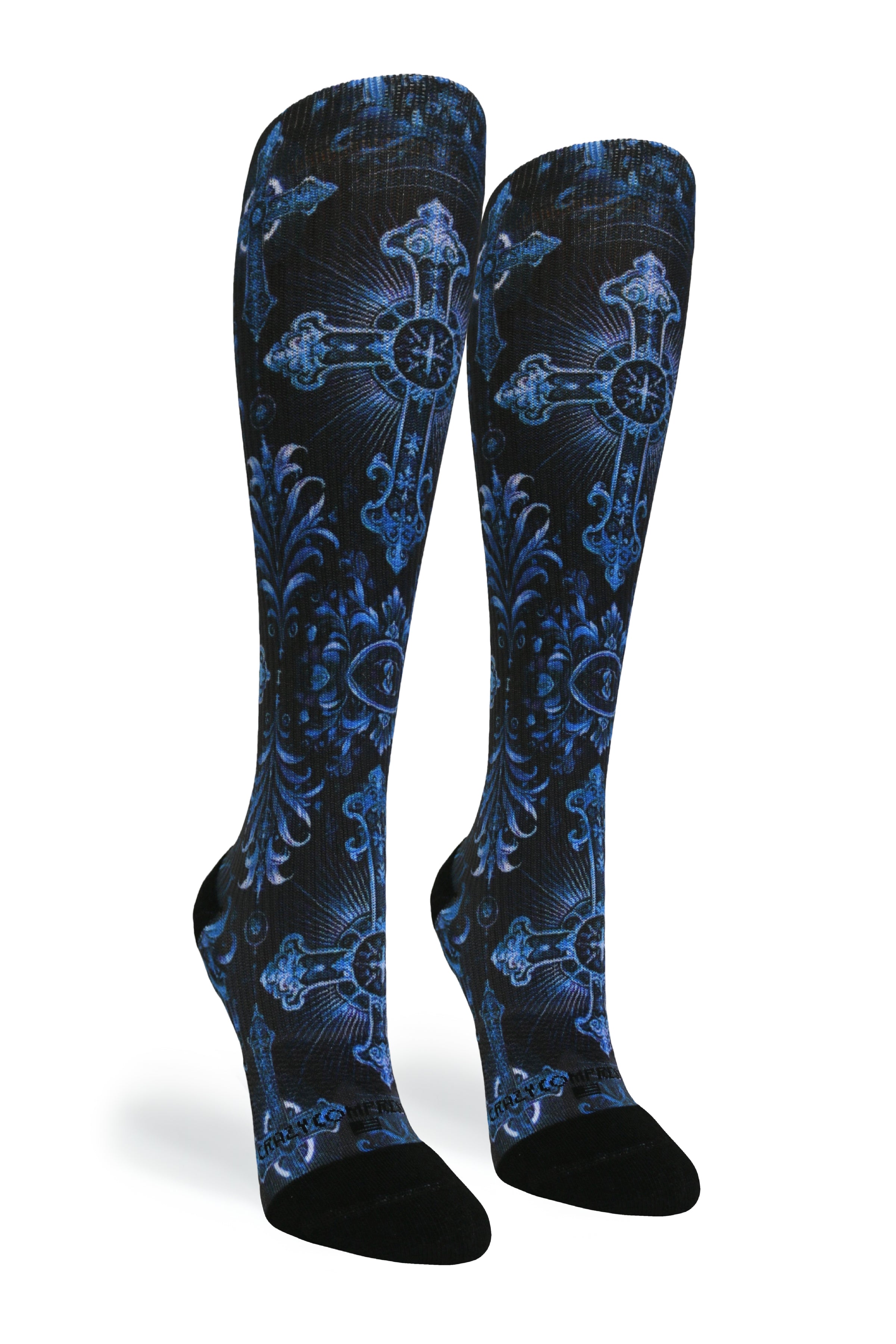 Cross Blue - (Standard & Extra Wide)