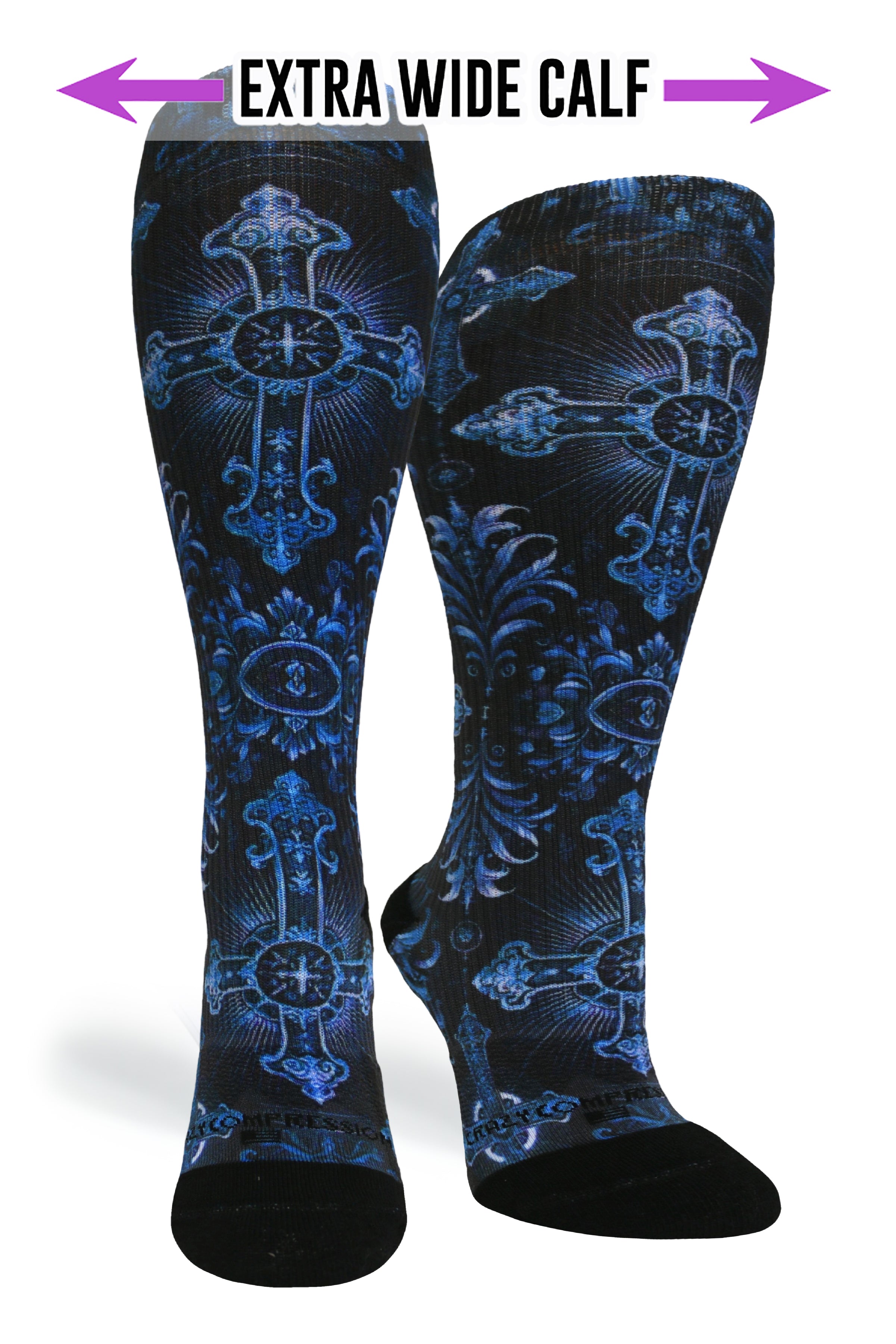 Cross Blue - (Standard & Extra Wide)