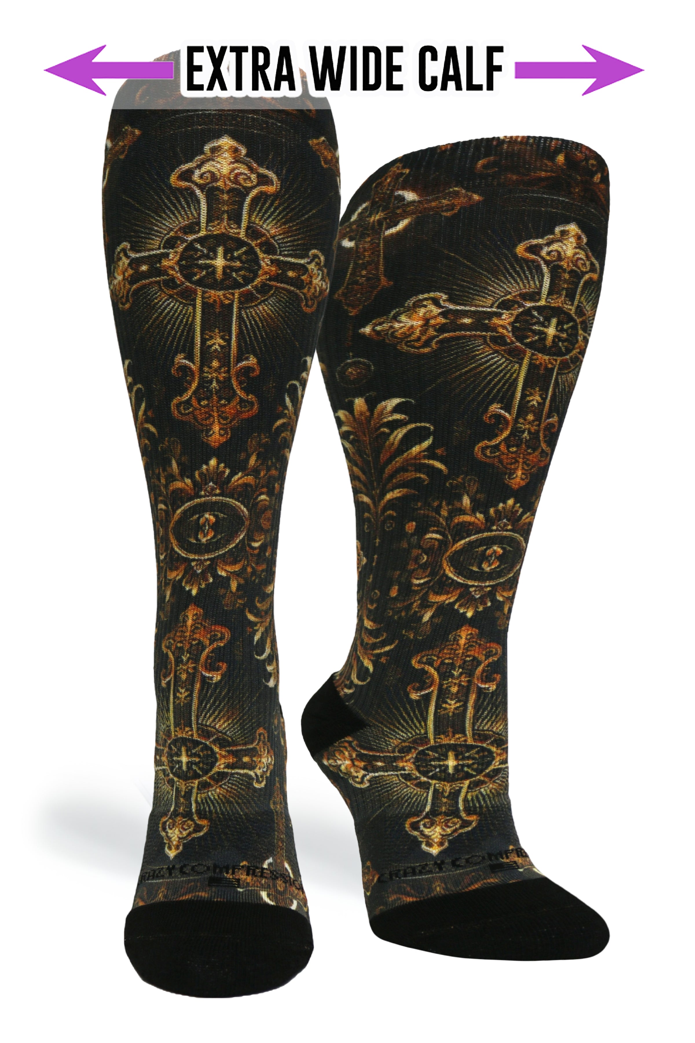 Cross Gold - (Standard & Extra Wide)