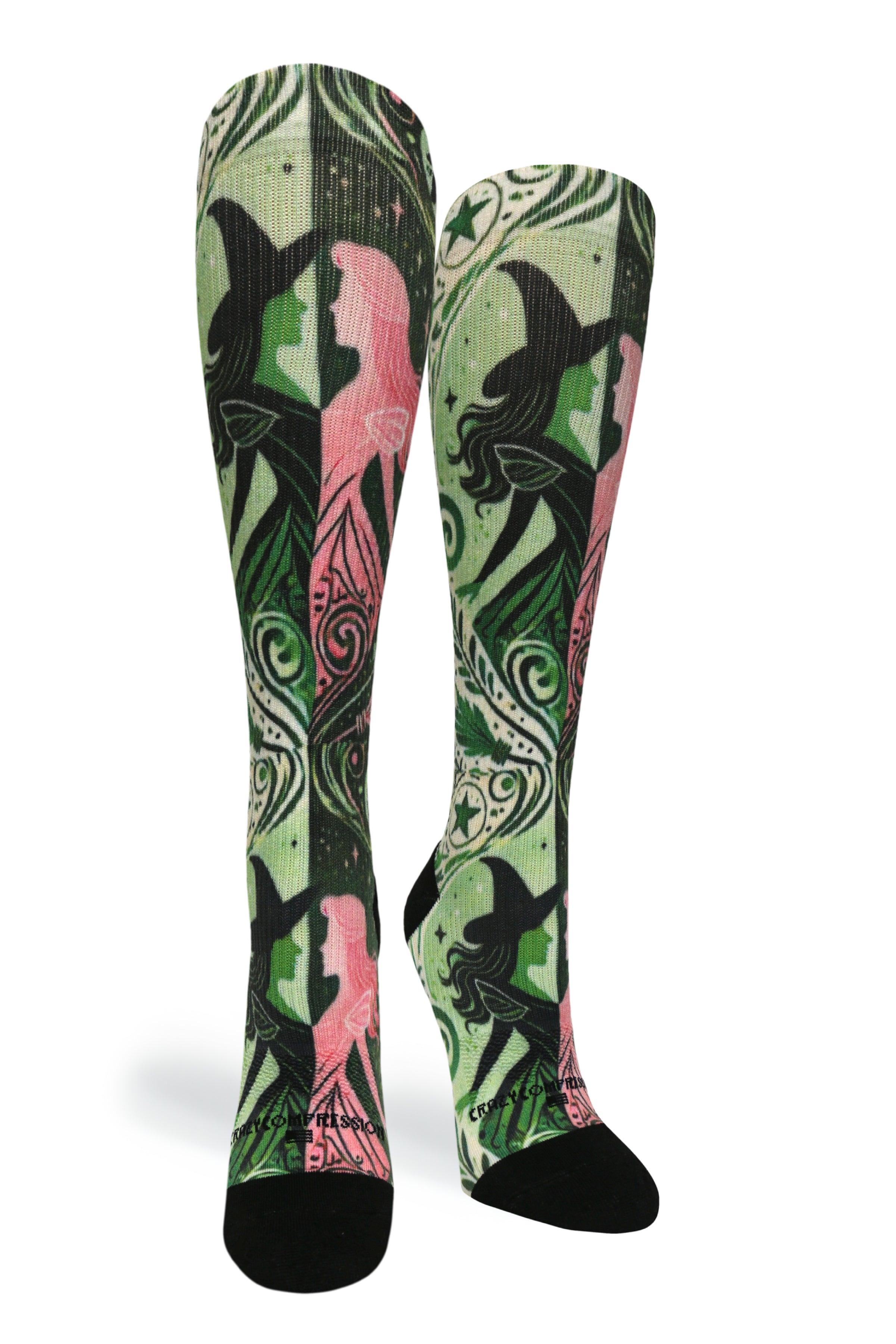 Medias de compresión OTC 360 Glow Frosty (estándar y extra anchas)