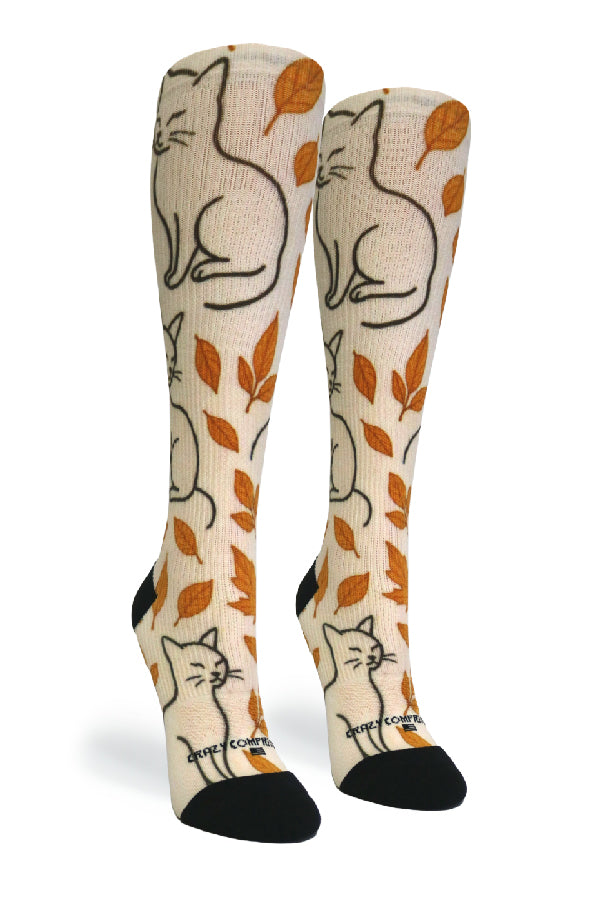 Fall Kitty - (Standard & Extra Wide)