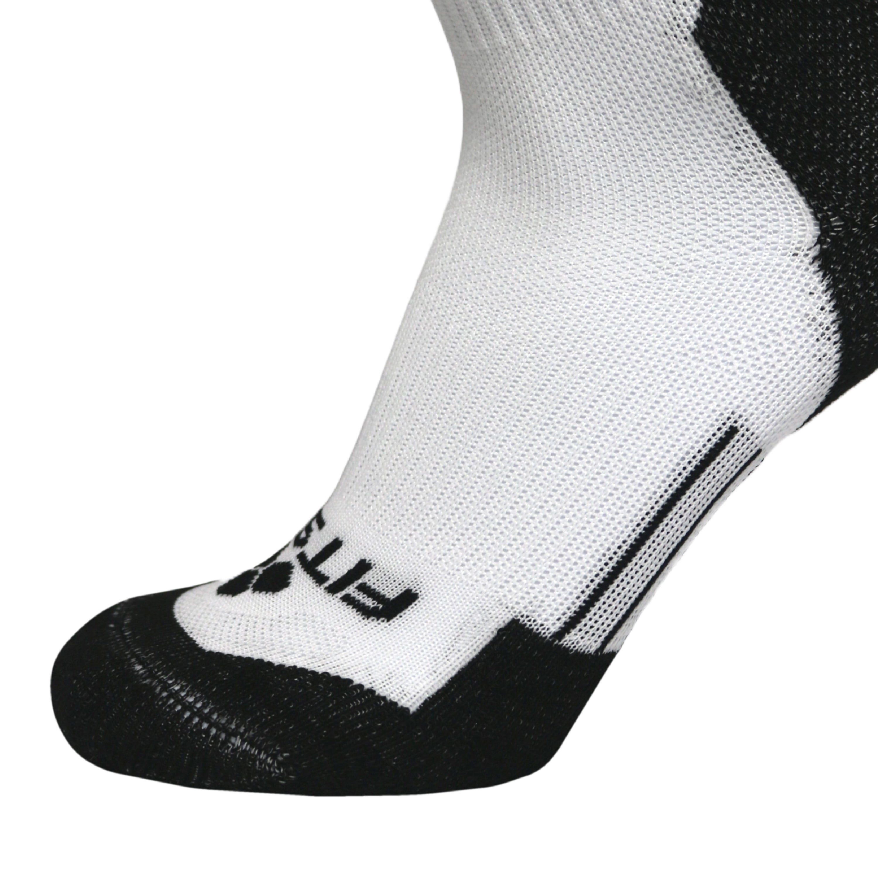 Fitsok White Crew Socks
