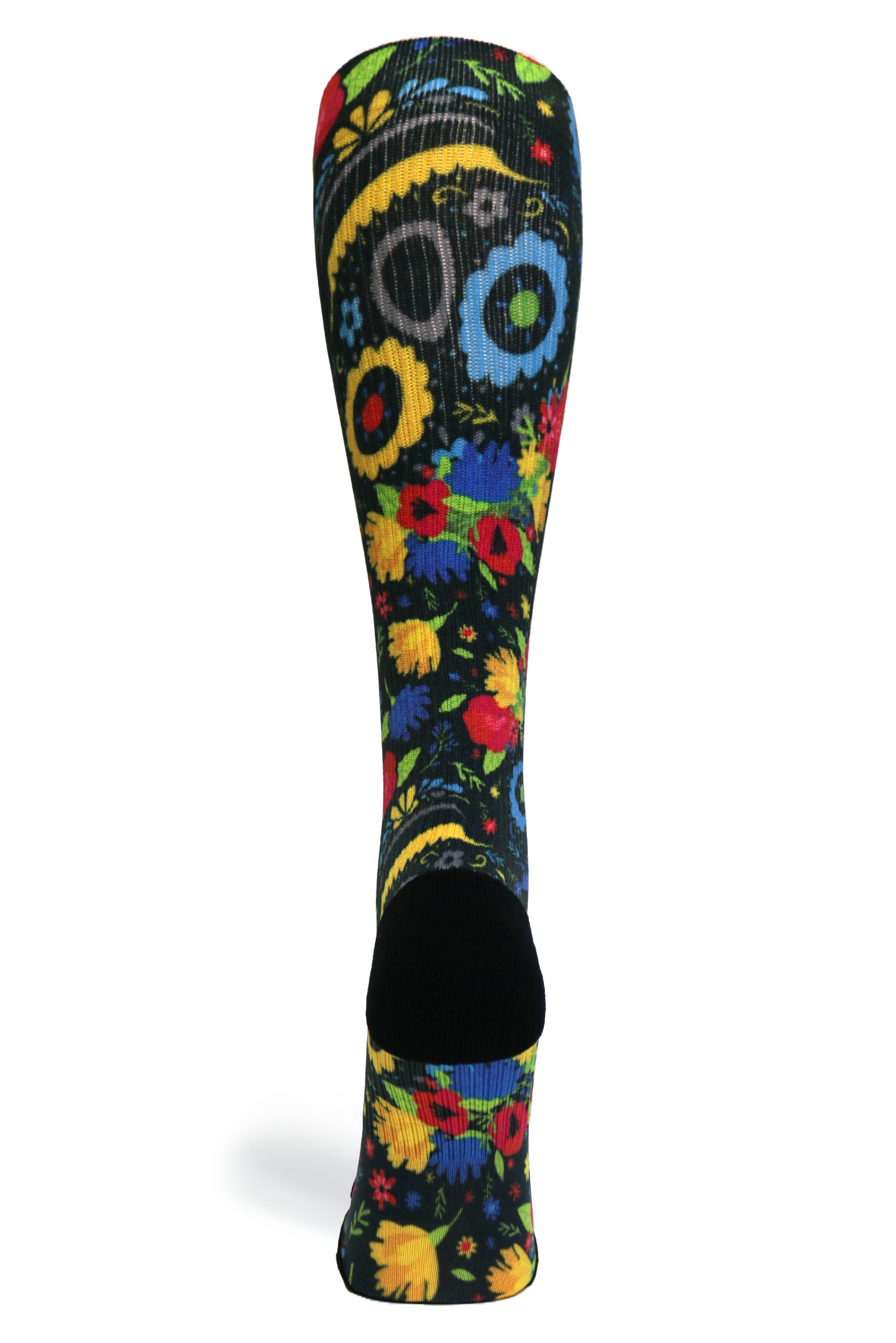 360 Flower Faces OTC Compression Socks (Standard & Extra Wide)