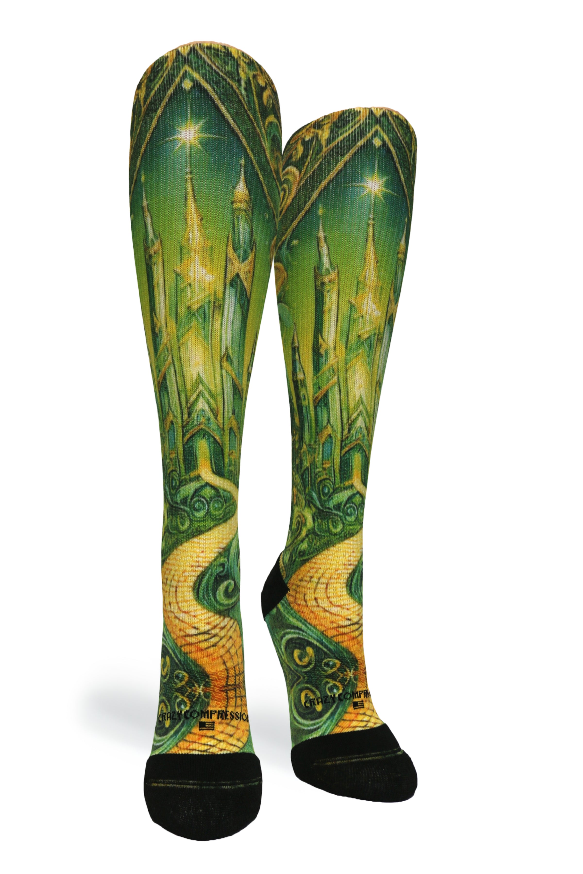 Medias de compresión OTC 360 Glow Frosty (estándar y extra anchas)