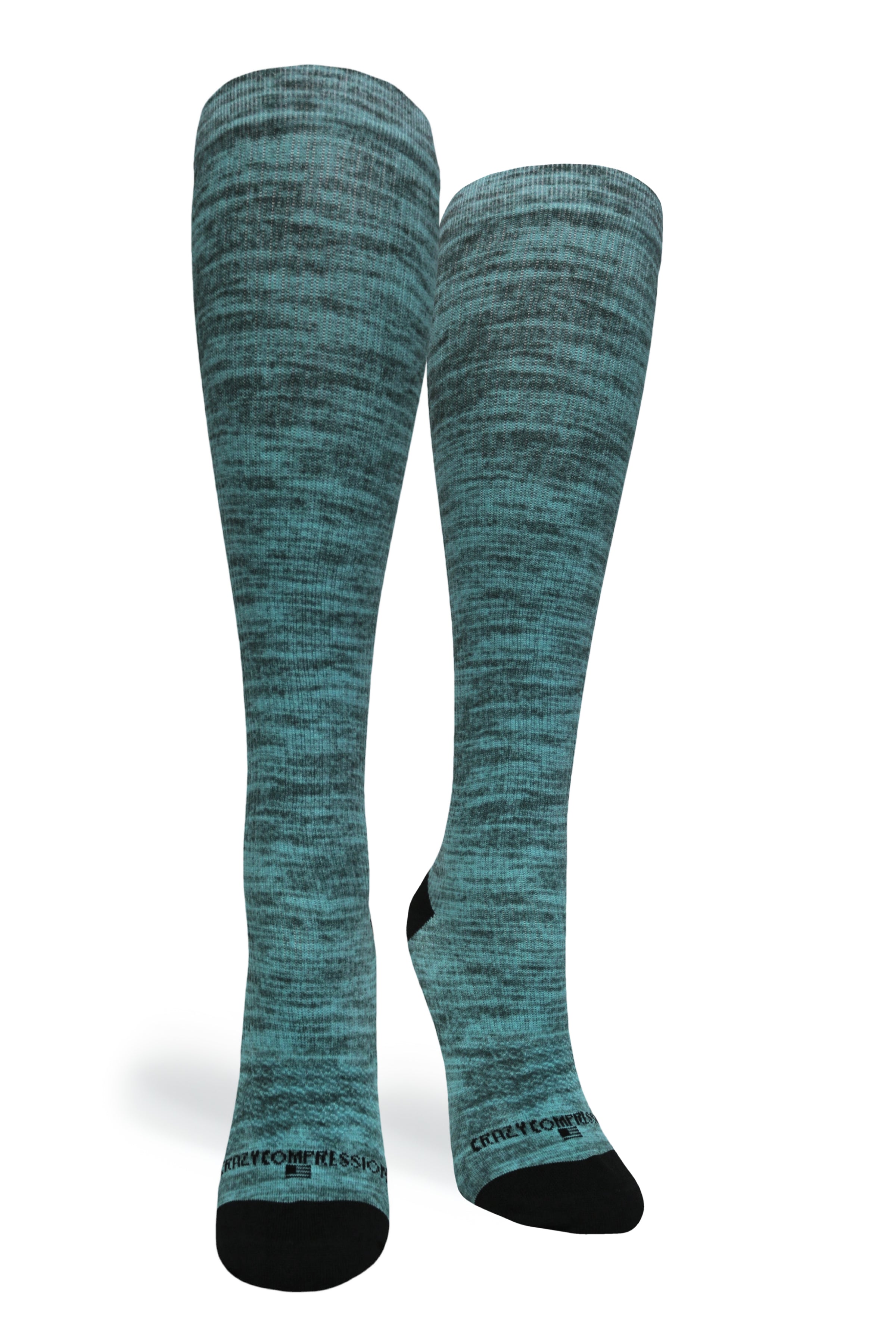 3 Pair Pack - 360 Mermaid Teal (Standard & Extra Wide)