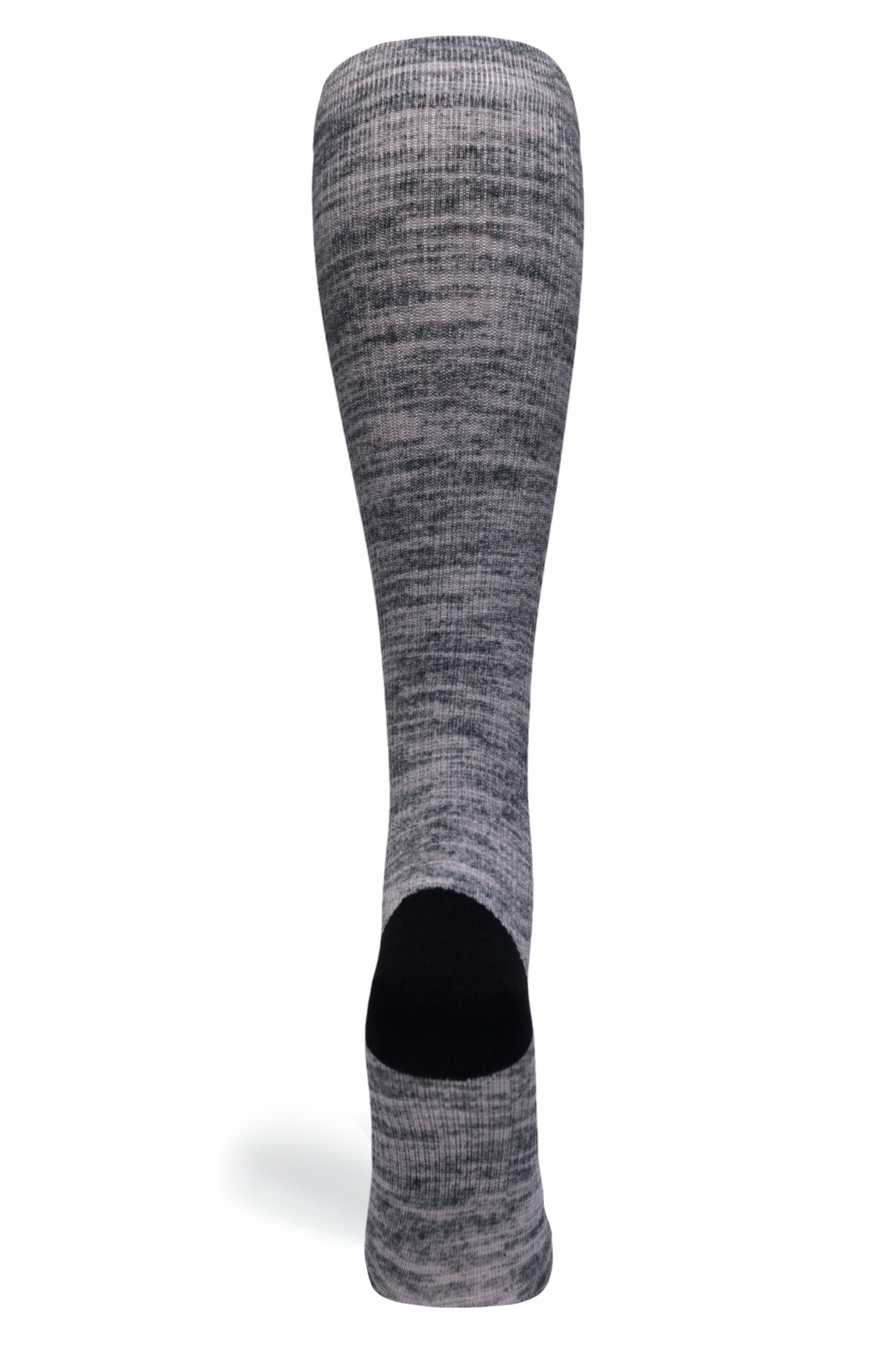 360 Grey Heather OTC Compression Socks (Standard & Extra Wide)