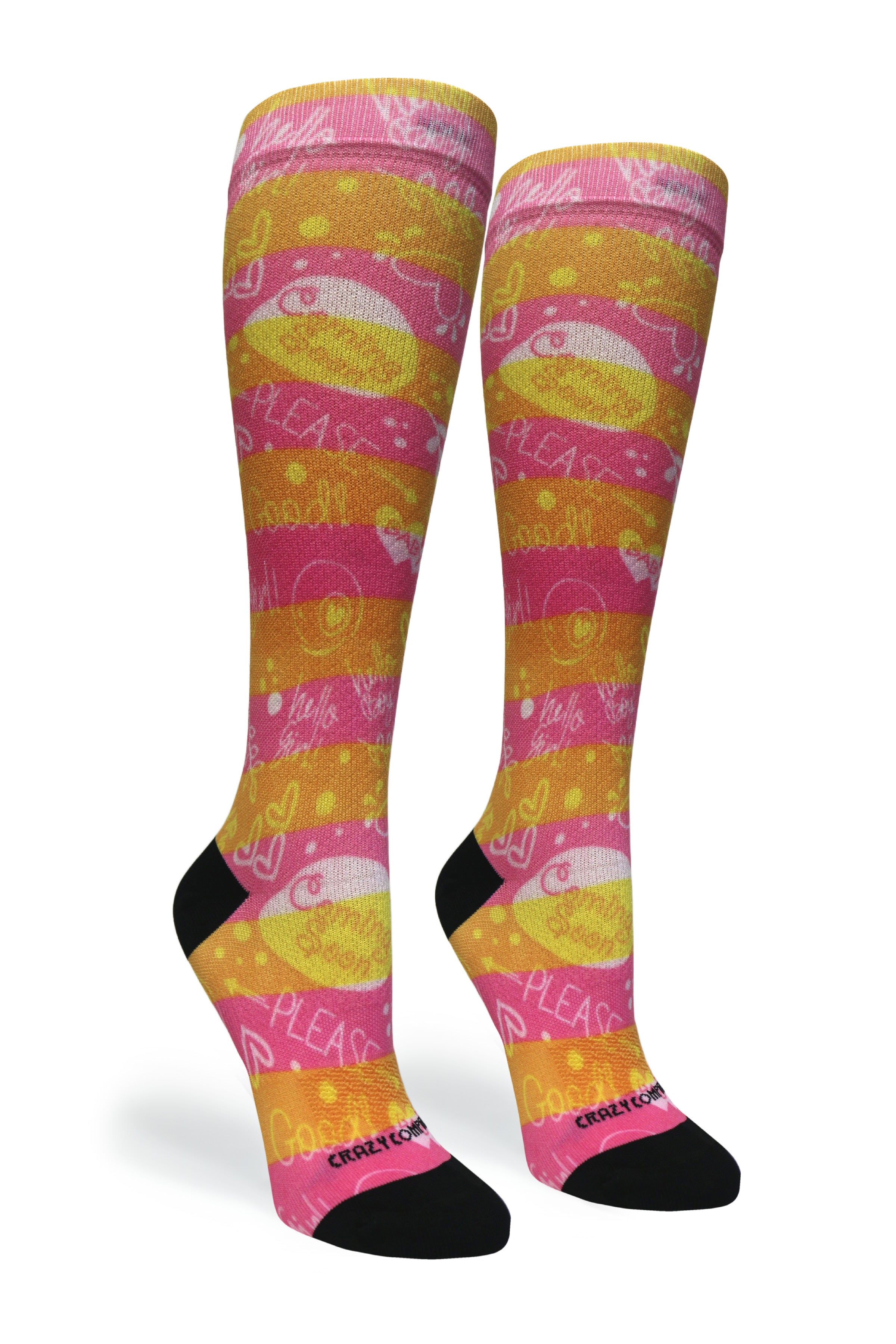 360 Hello Baby OTC Compression Socks (Standard & Extra Wide)