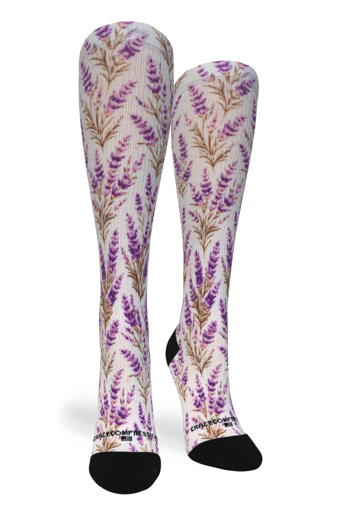 Lavender Sprigs - (Standard & Extra Wide)