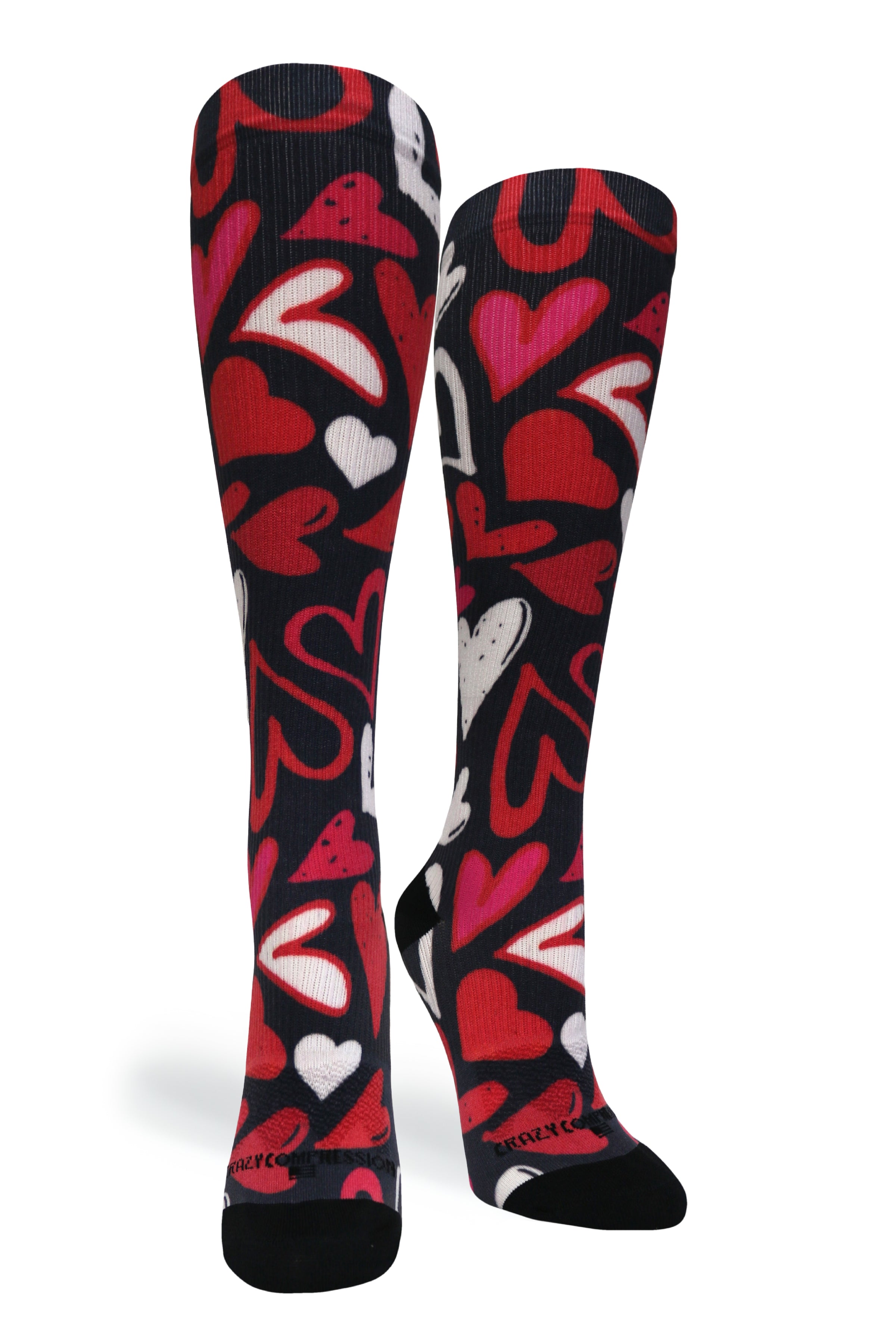 360 Love Me OTC Compression Socks (Standard & Extra Wide)