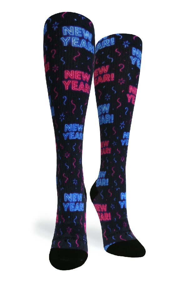 Neon New Years - (Standard & Extra Wide)