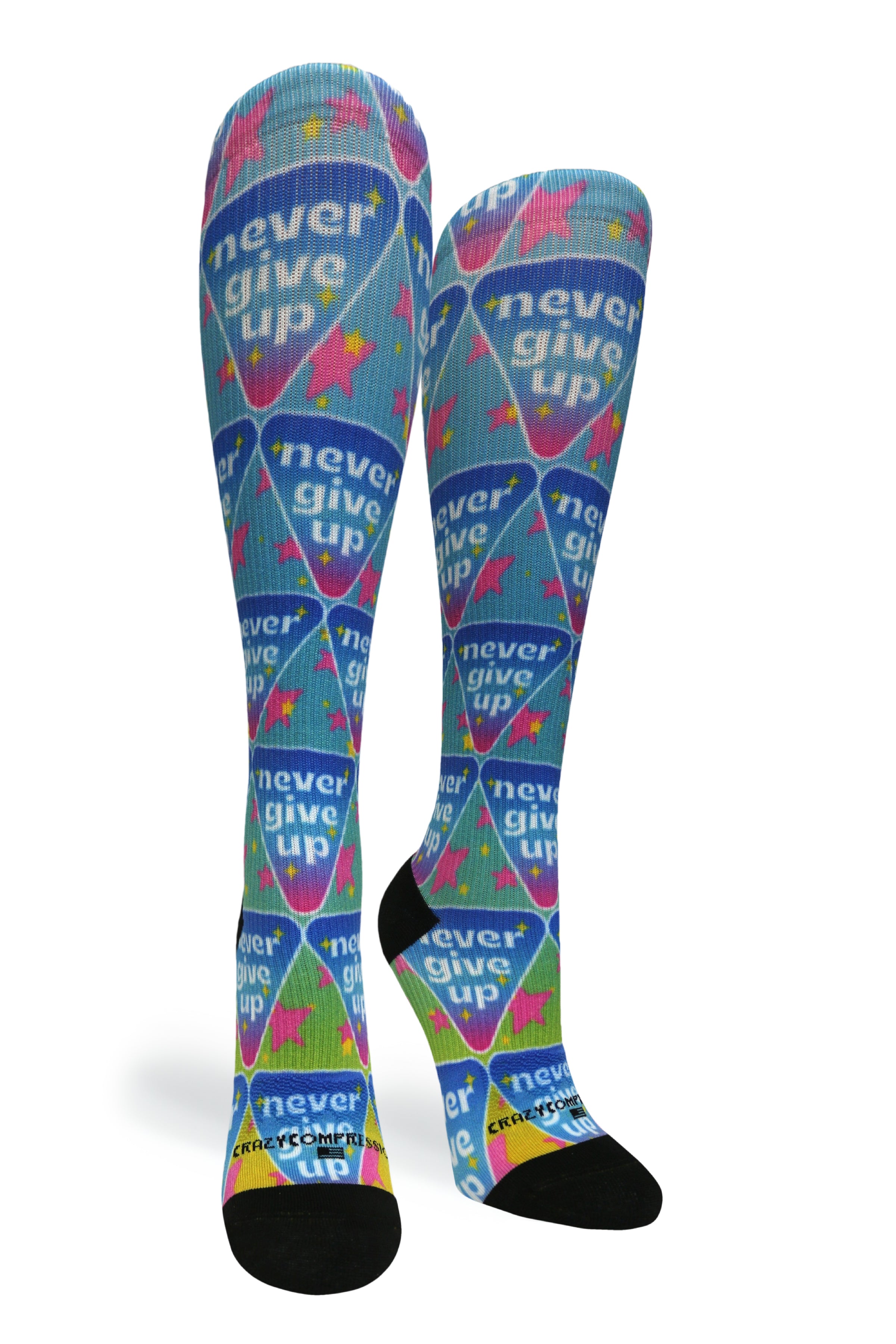 Never Give Up - (Standard & Extra Wide)