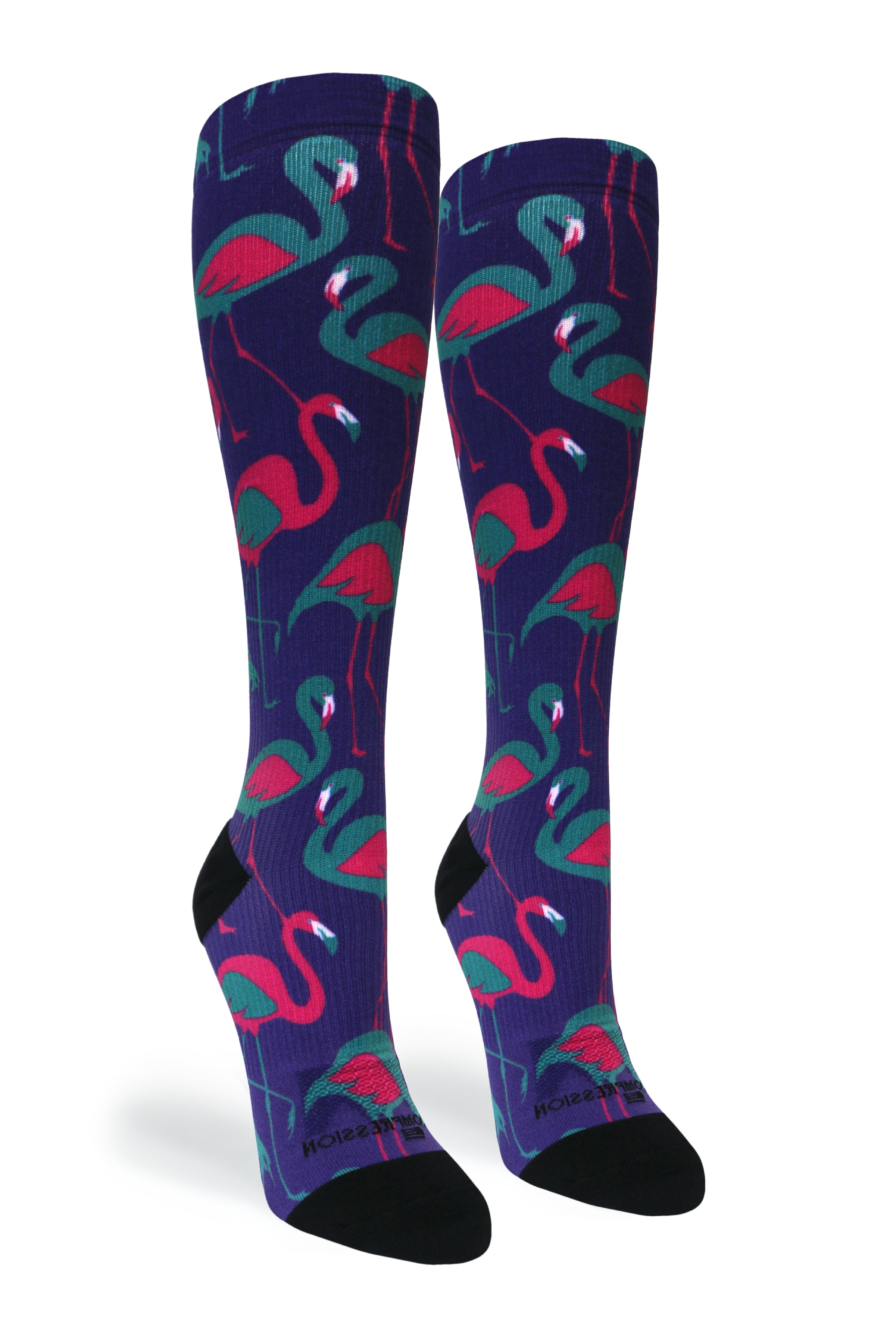 Nite Flamingo - (Standard & Extra Wide)