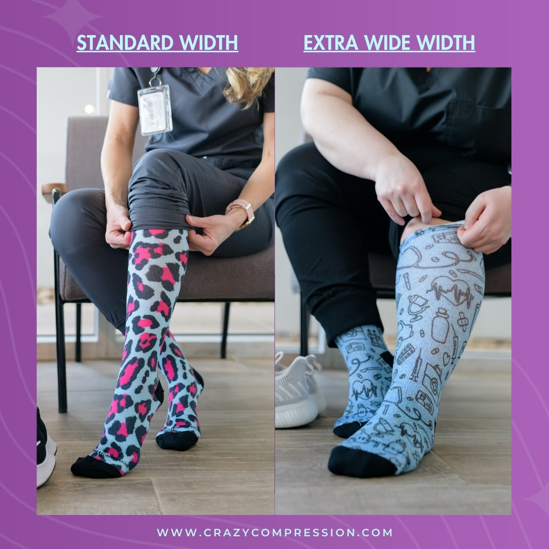 360 Web of Nite OTC Compression Socks (Standard & Extra Wide)