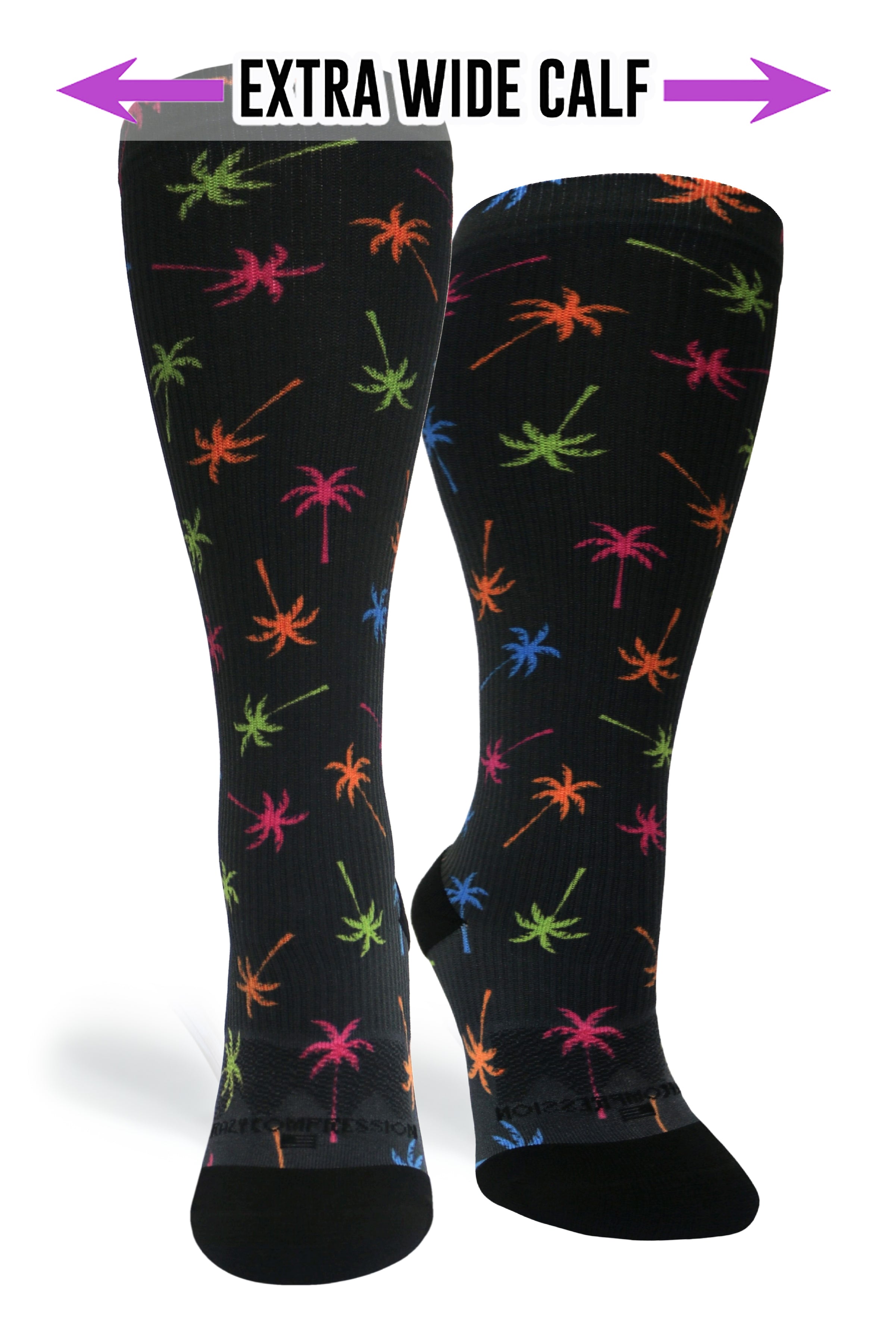 Calcetines de compresión OTC 360 Retro Coconut (estándar y extra anchos)