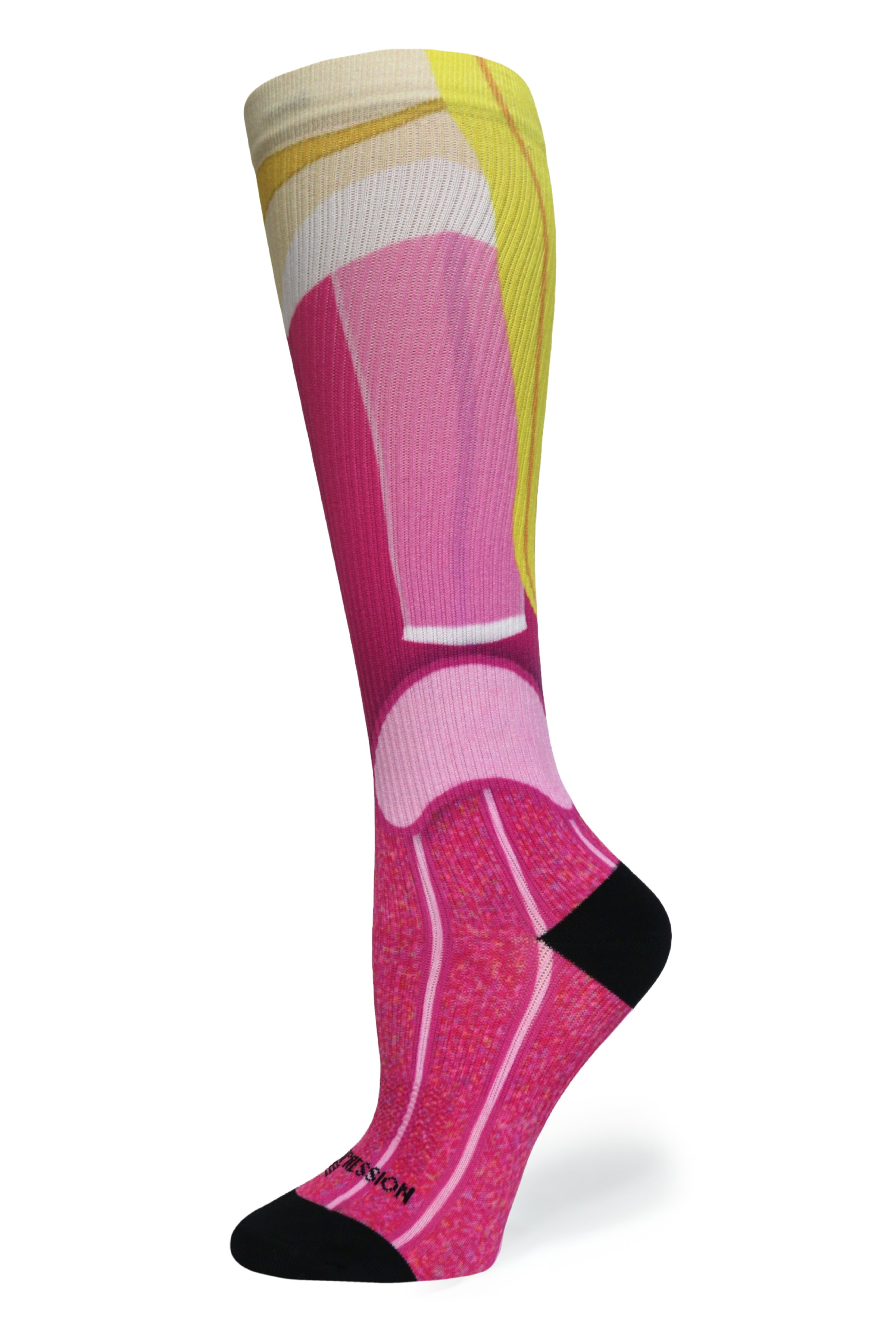 360 Rosey Princess OTC Compression Socks (Standard & Extra Wide)