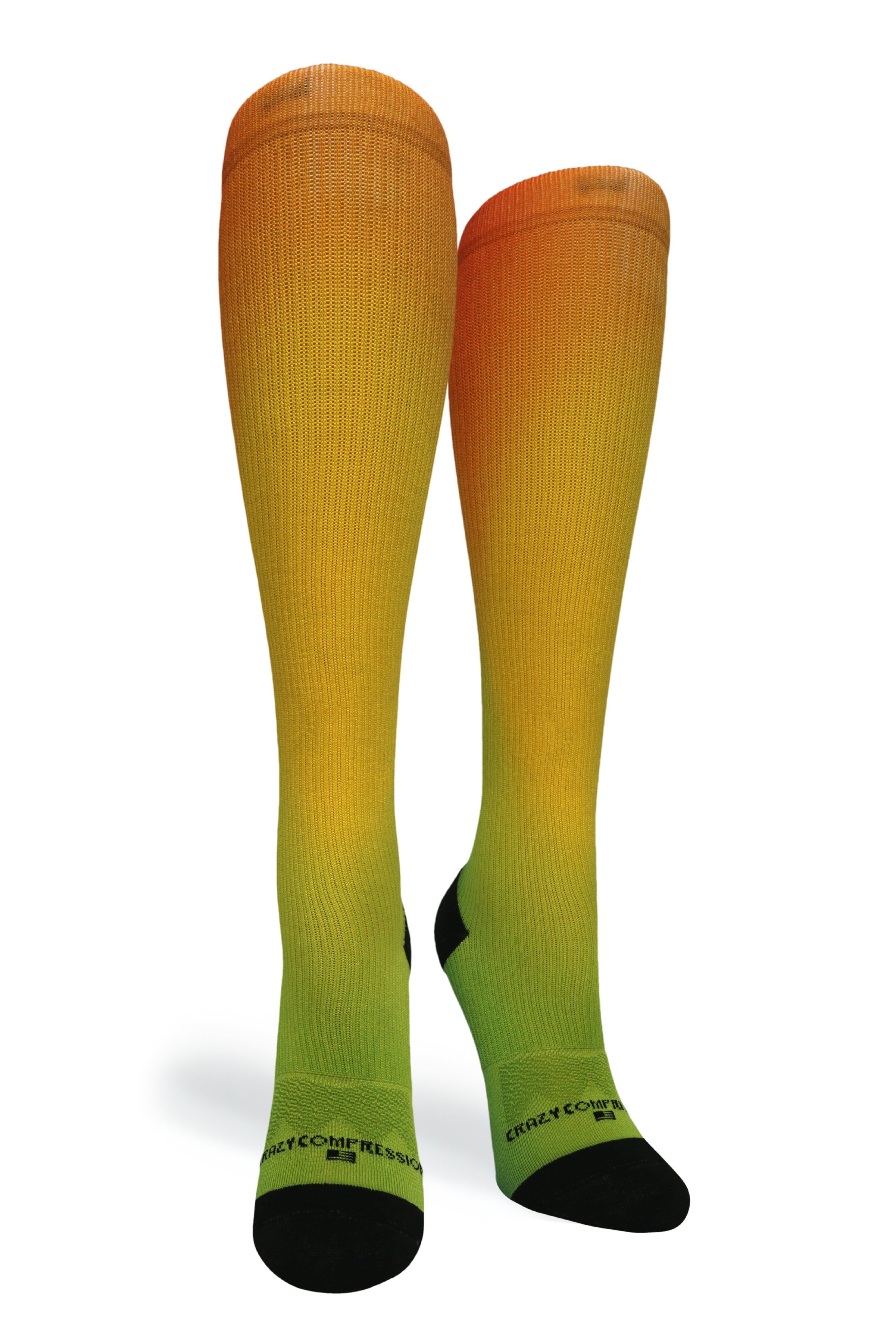 Medias de compresión de venta libre 360 Spring Stripes (estándar y extra anchas)