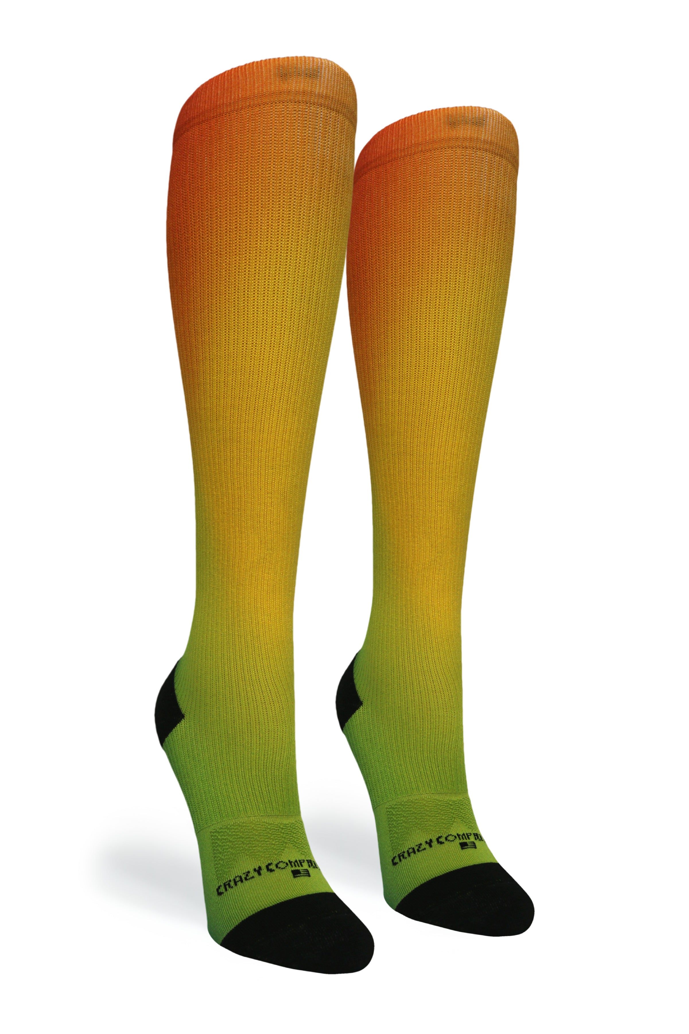 Medias de compresión de venta libre 360 Spring Stripes (estándar y extra anchas)
