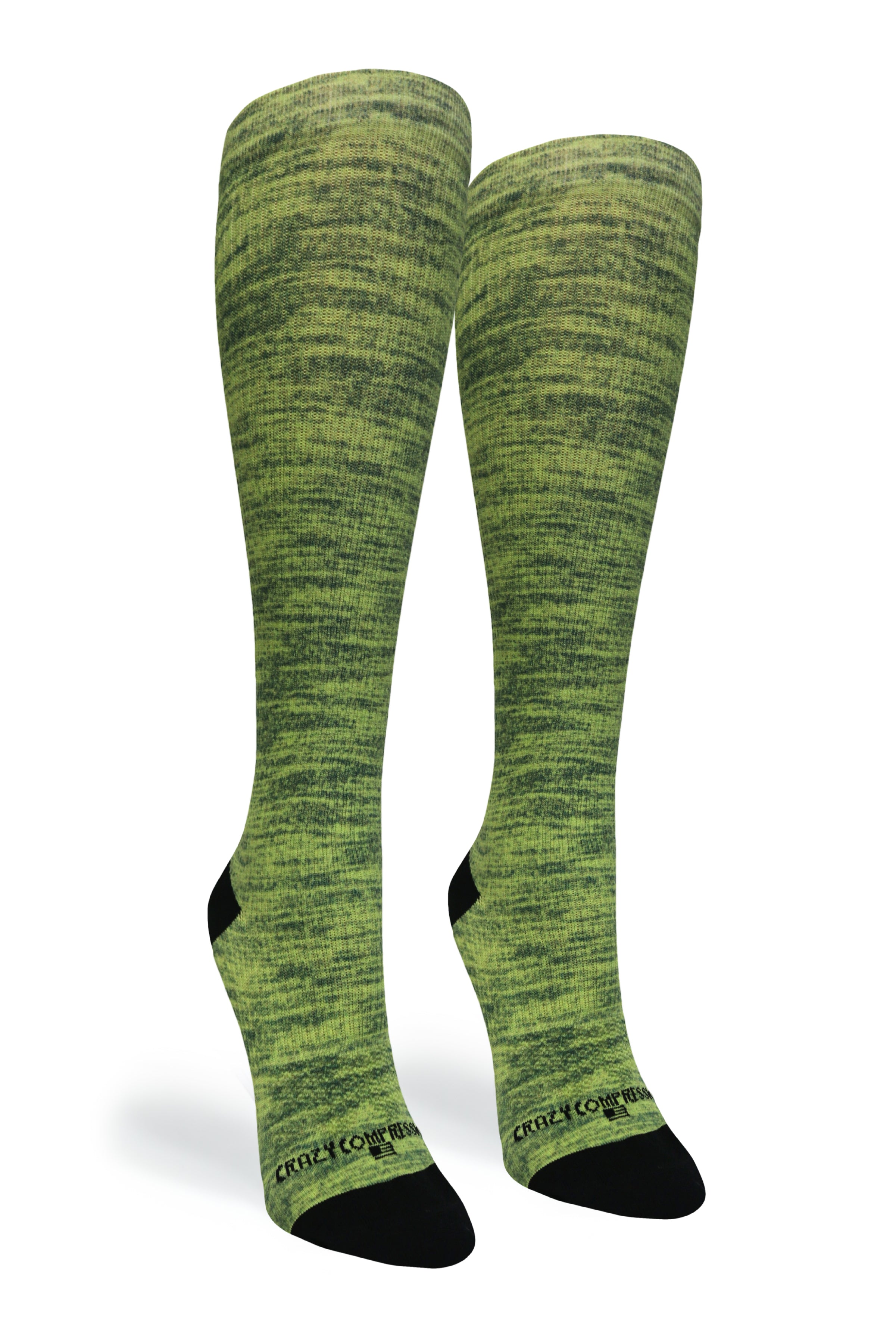 360 Yellow Heather OTC Compression Socks (Standard & Extra Wide)