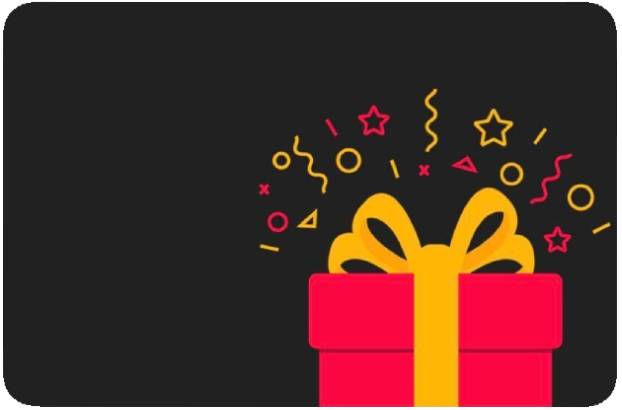 Tarjeta de regalo Crazy Compression