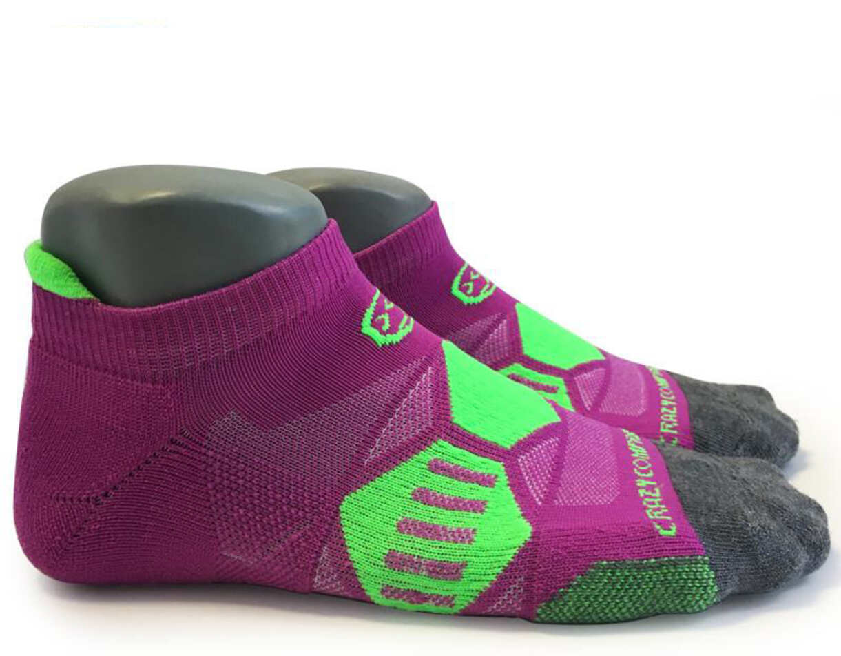 Berry & Lime - Elite Running Socks