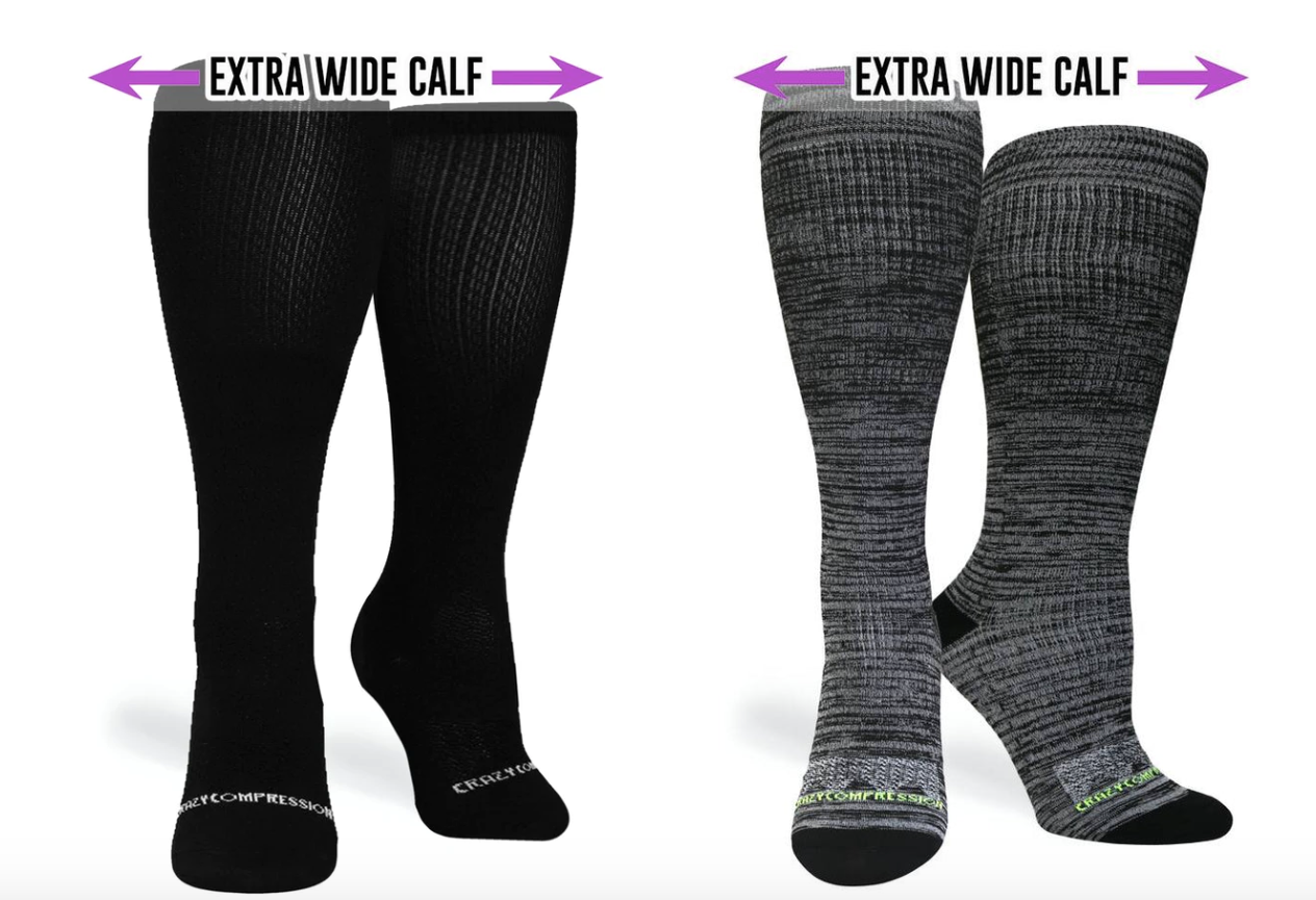 What to Look for in Extra-Wide Compression Socks | Crazy Compression