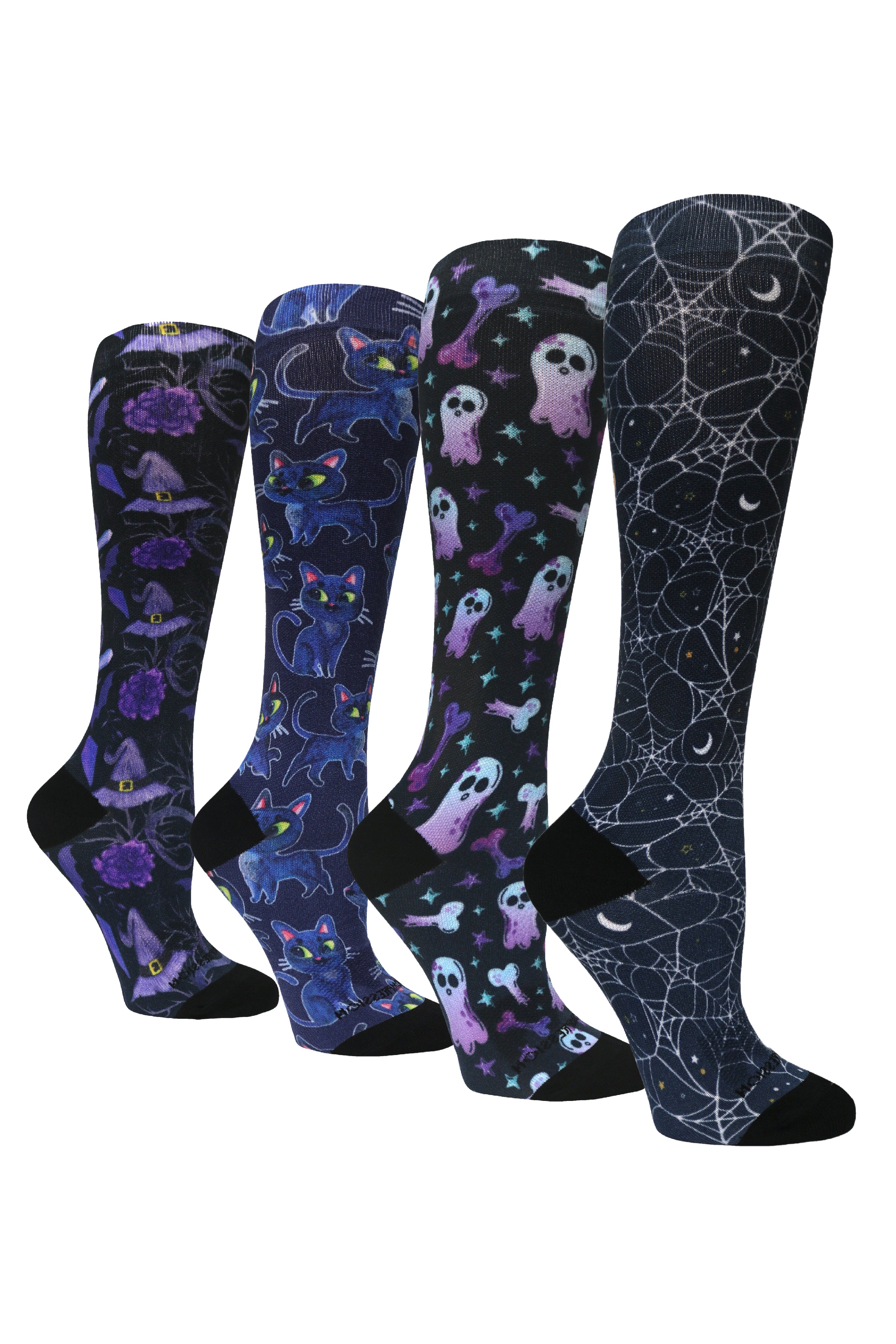 4 Pairs Web Nite - (Standard & Extra Wide)