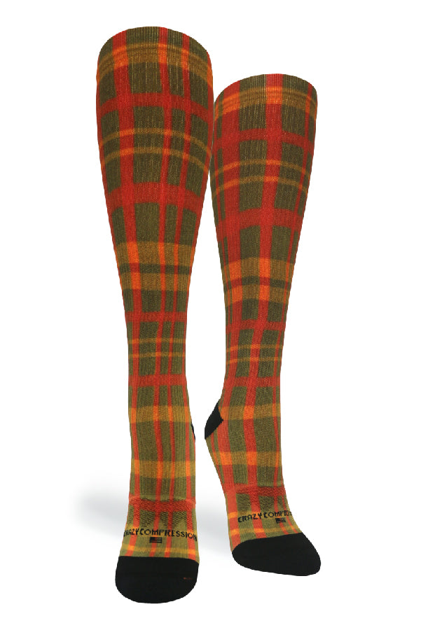 Autumn Plaid - (Standard & Extra Wide)