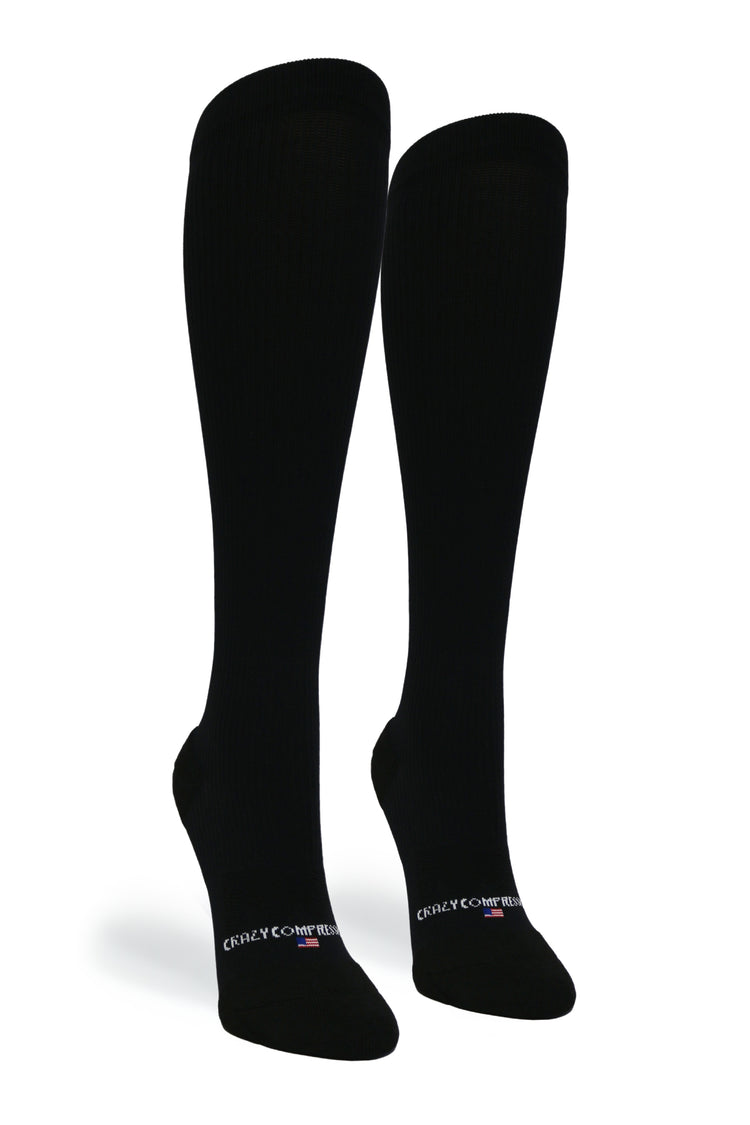 Paquete de 3 pares: negro para hombre (ancho estándar y extra ancho) 