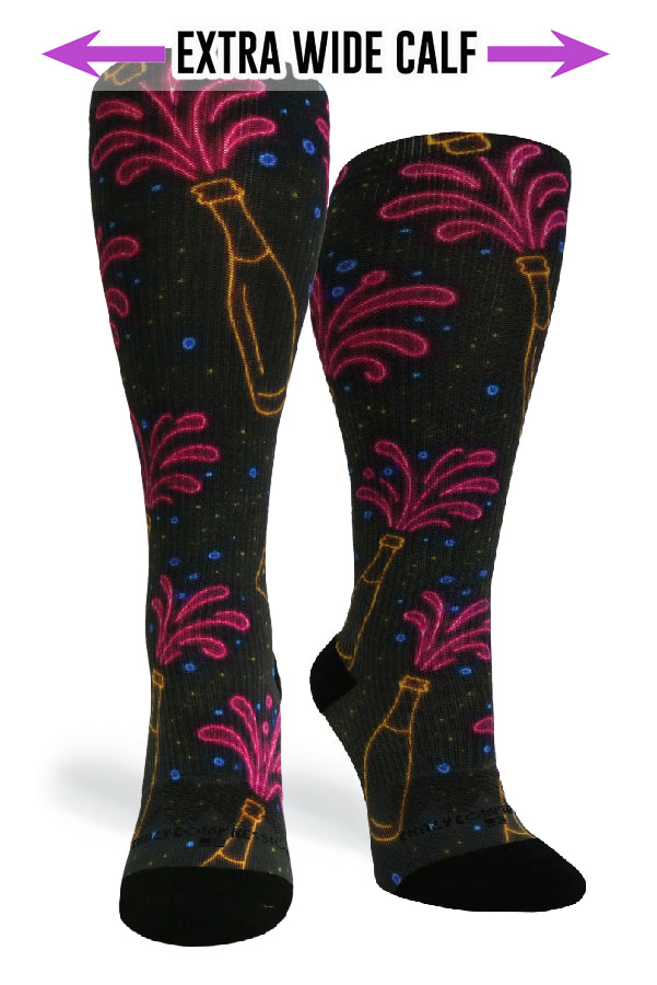 Bottles Poppin - (Standard & Extra Wide)