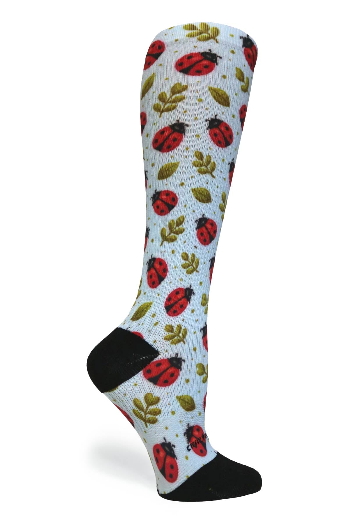 Medias de compresión de venta libre 360 ​​Spring Stripes (estándar y extra anchas) 