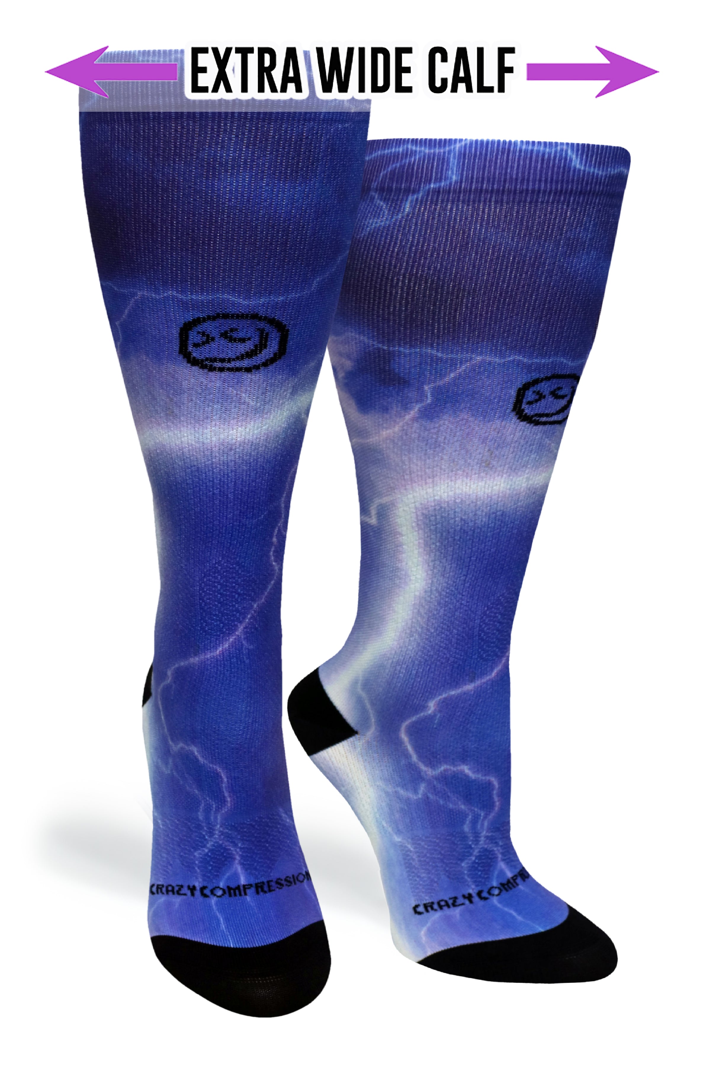360 Flash of Lightning OTC Compression Socks (Standard & Extra Wide)
