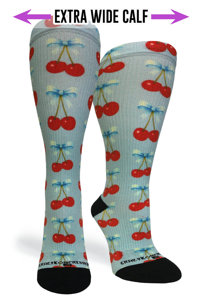 Cherry Bows - (Standard & Extra Wide)