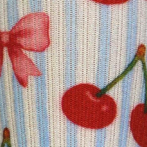 Cherry Stripes - (Standard & Extra Wide)